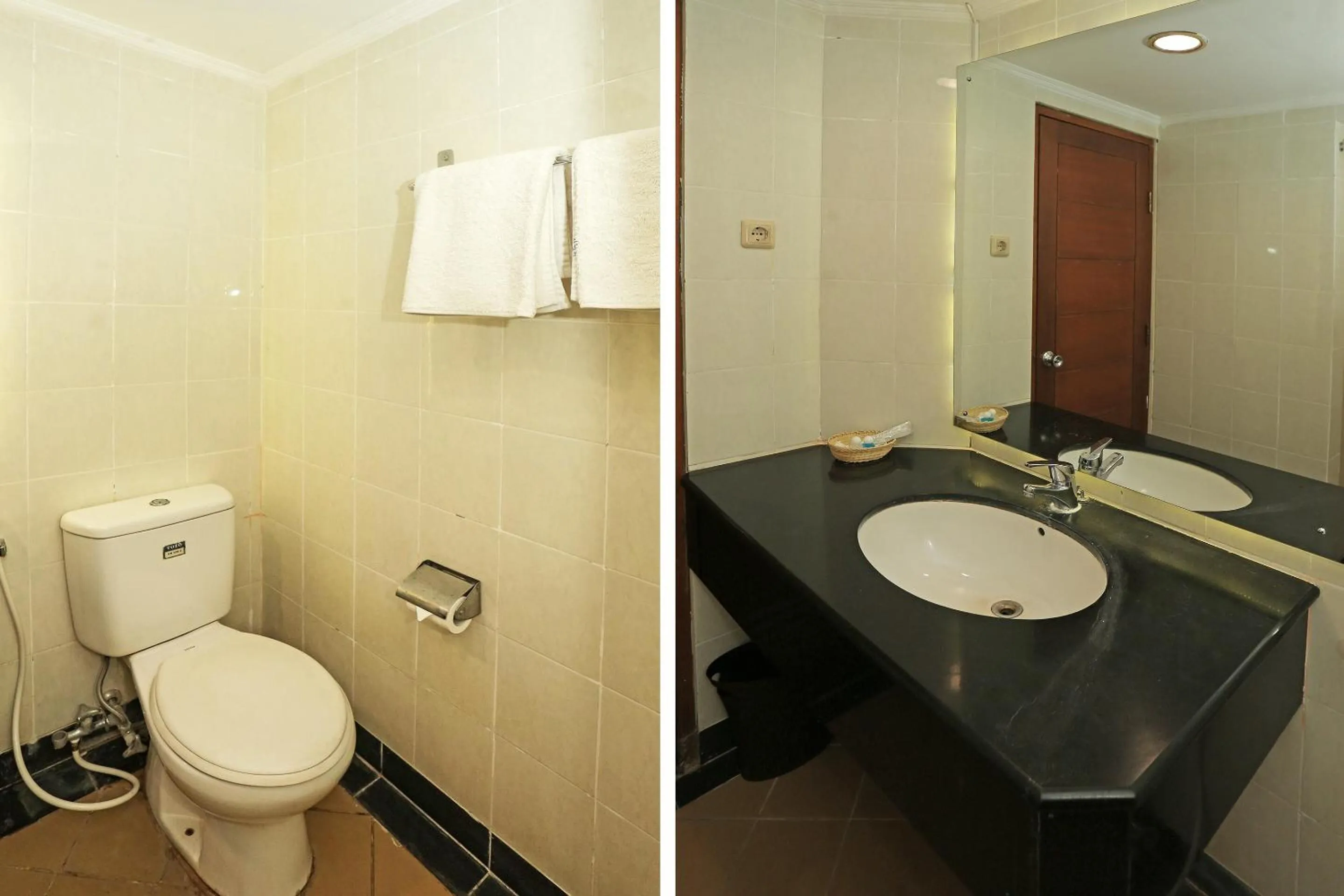 Bathroom in Collection O 91898 Series Hotel Kuningan