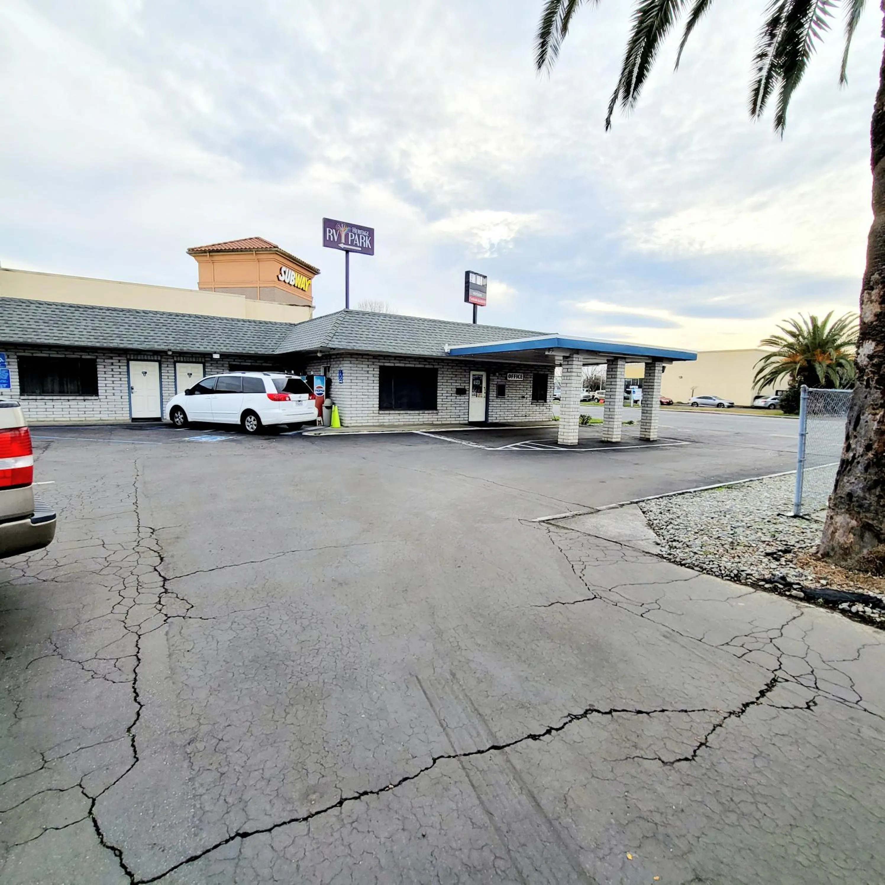 Property building in Economy inn