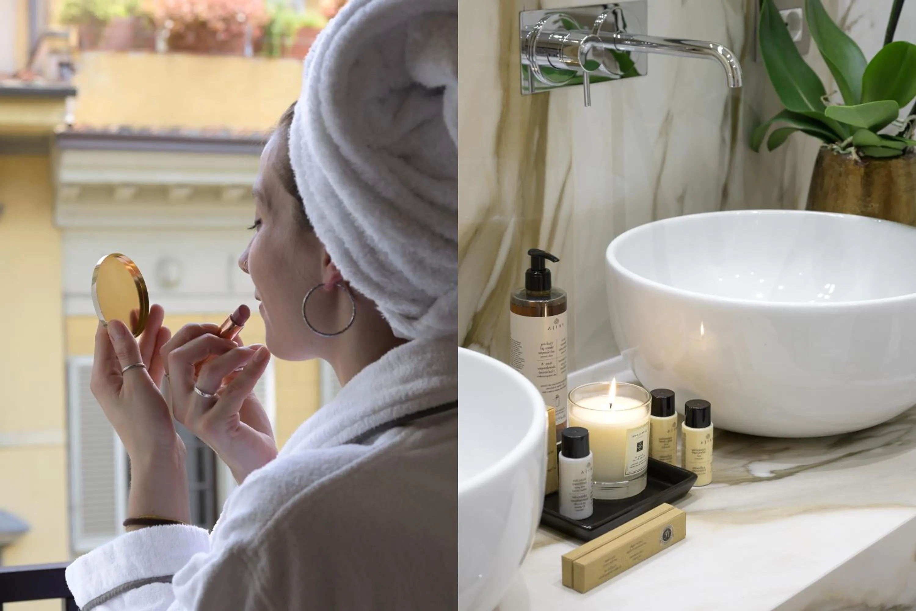 Bathroom in Tornabuoni Suites Collection Residenza D'Epoca
