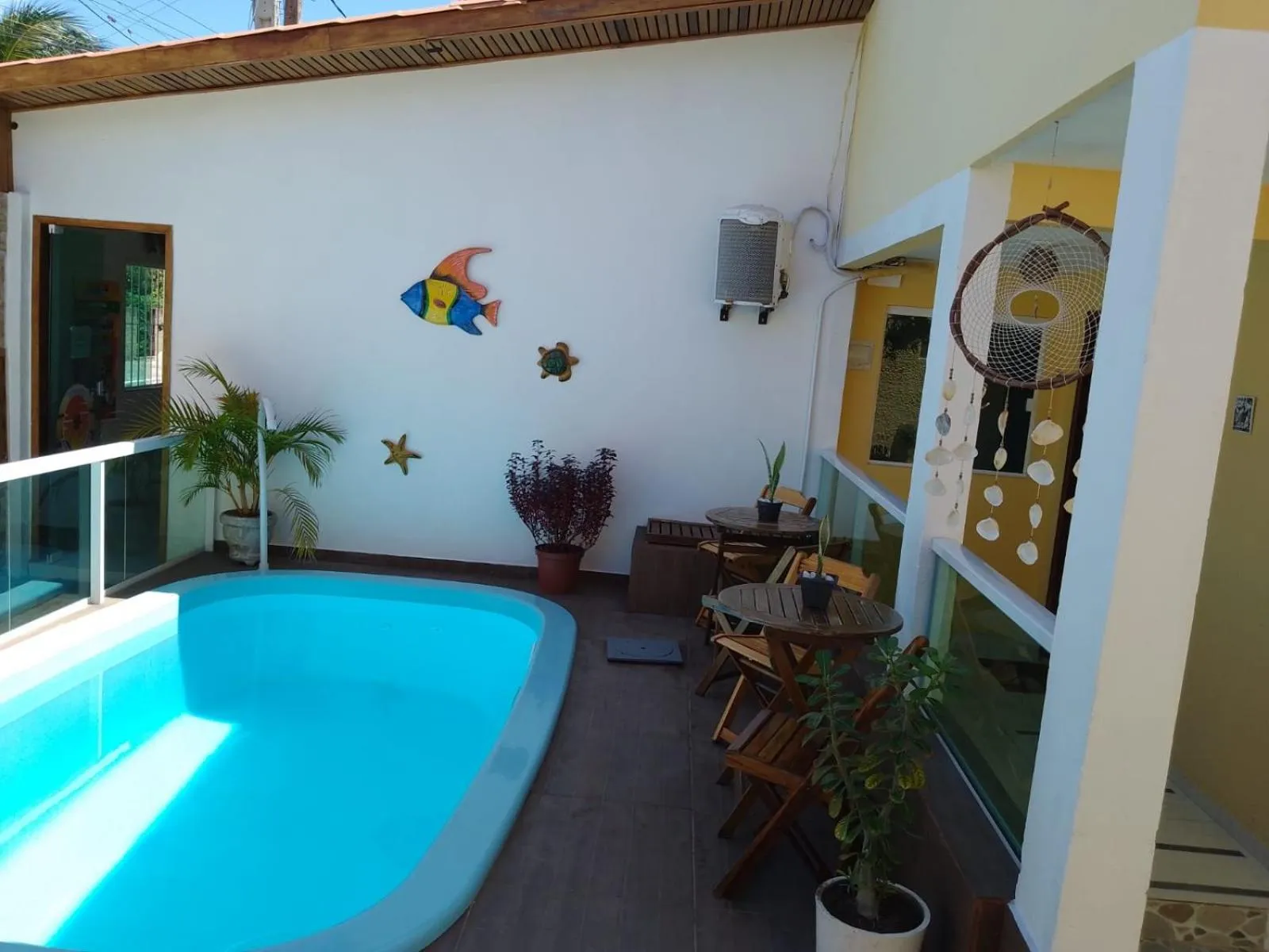 Swimming pool in Pousada Aconchego do Maraca