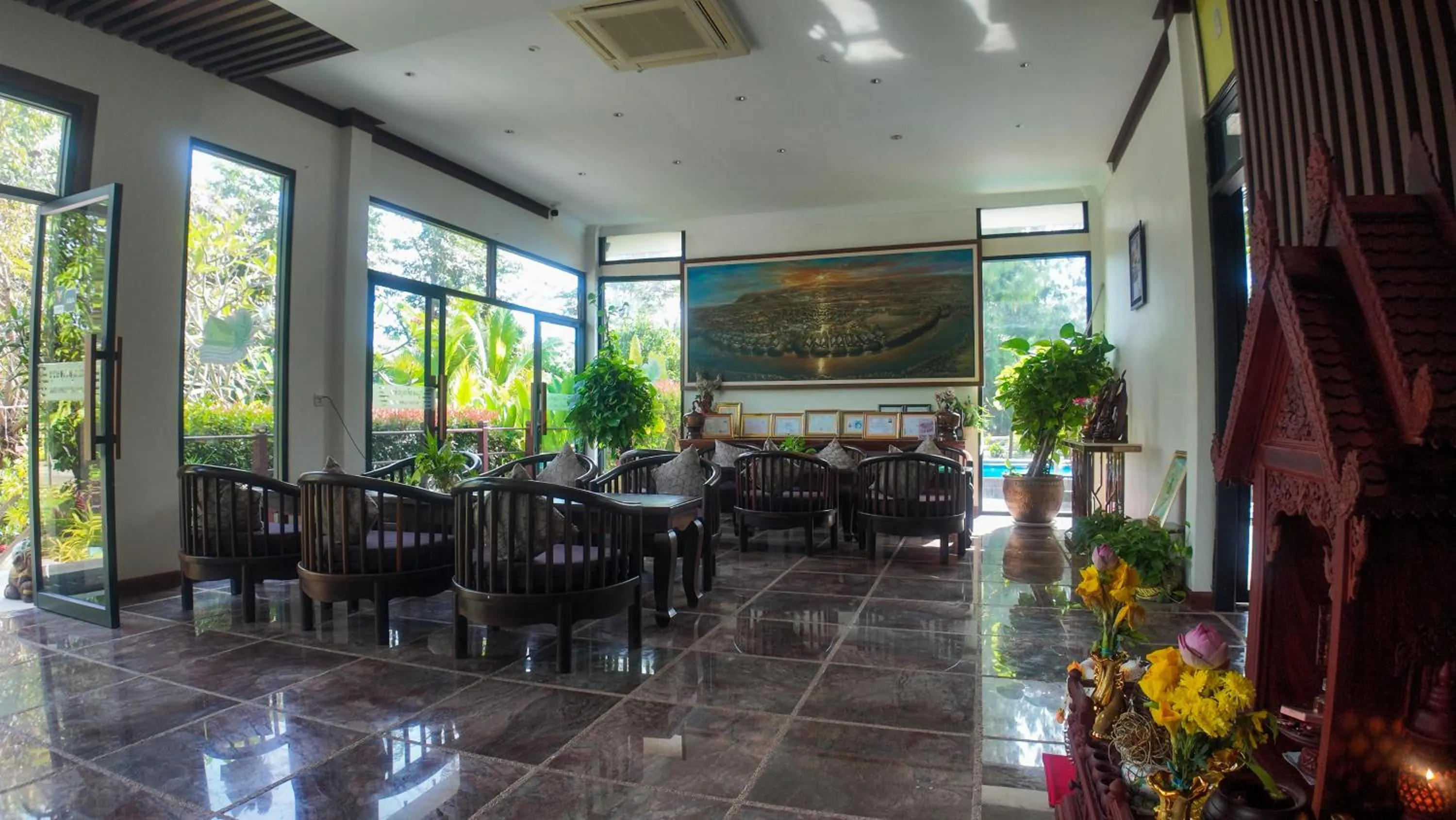 Lobby or reception in Lodge Moni Essara Kampot