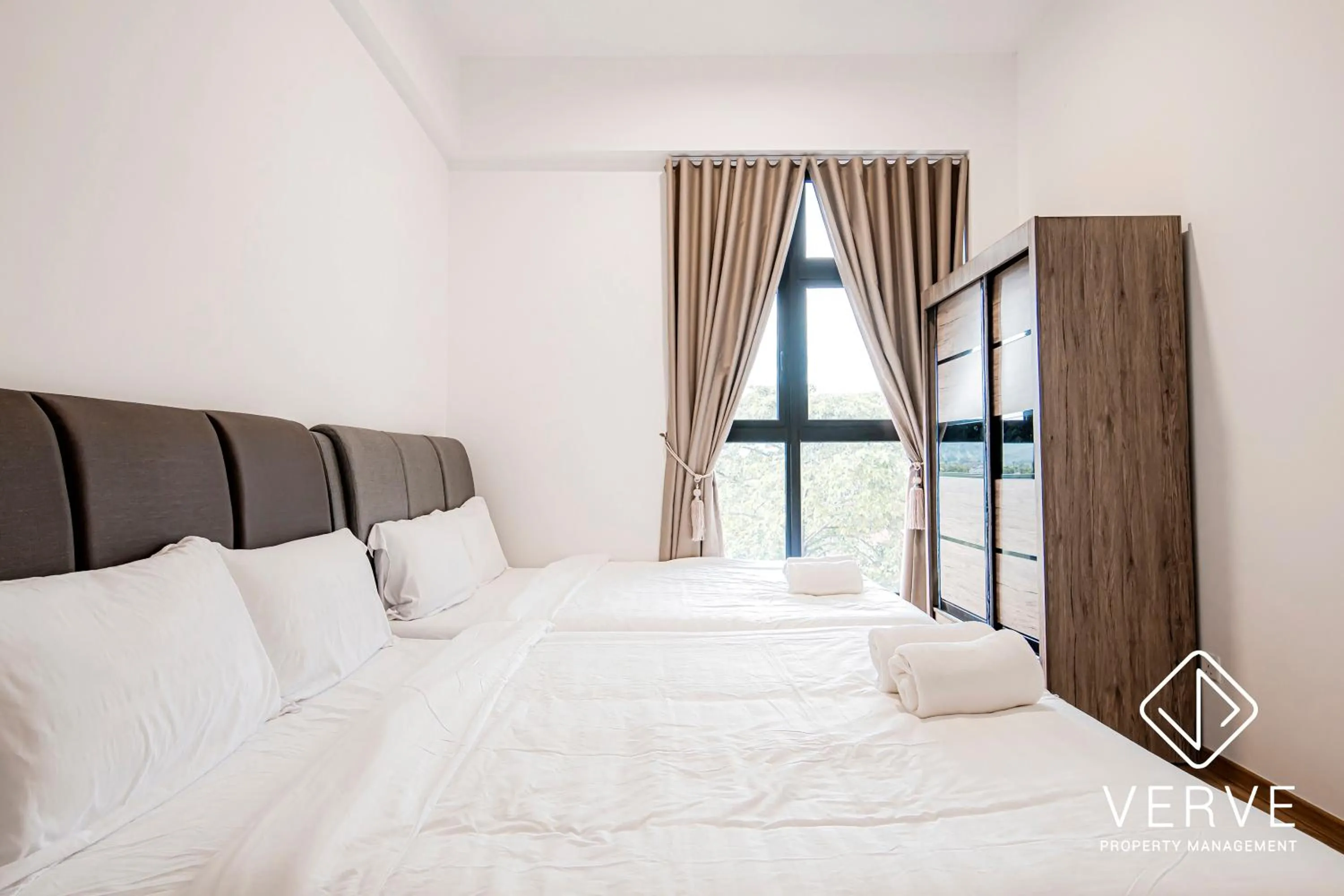 Bed in Ipoh Cove Premium Suites by Verve
