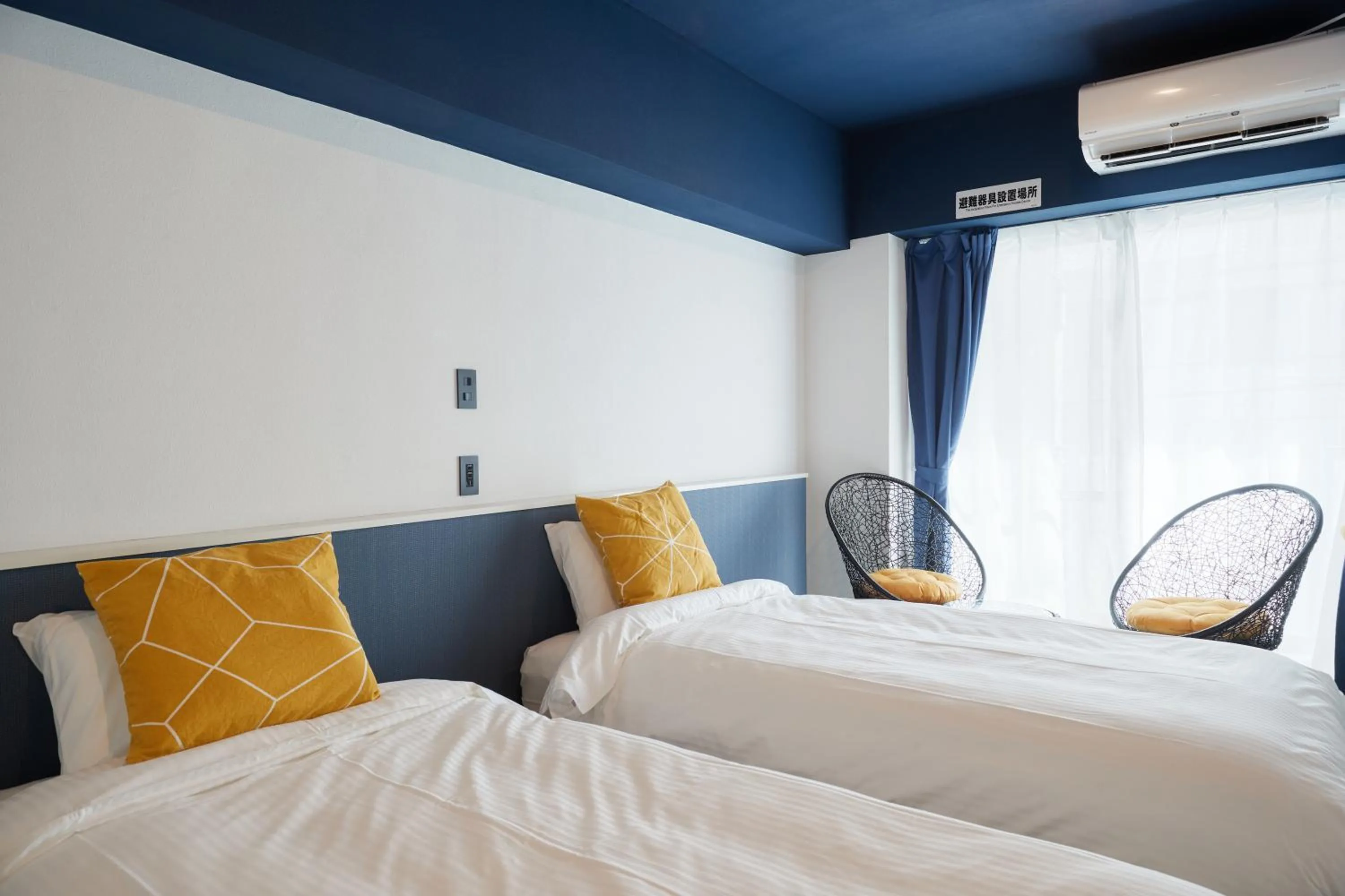 Bed in Glory island okinawa SOBE