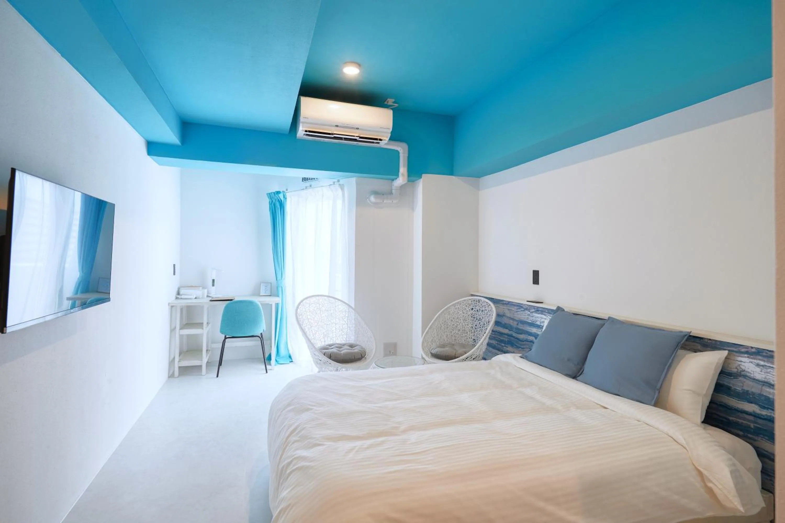 Bed in Glory island okinawa SOBE