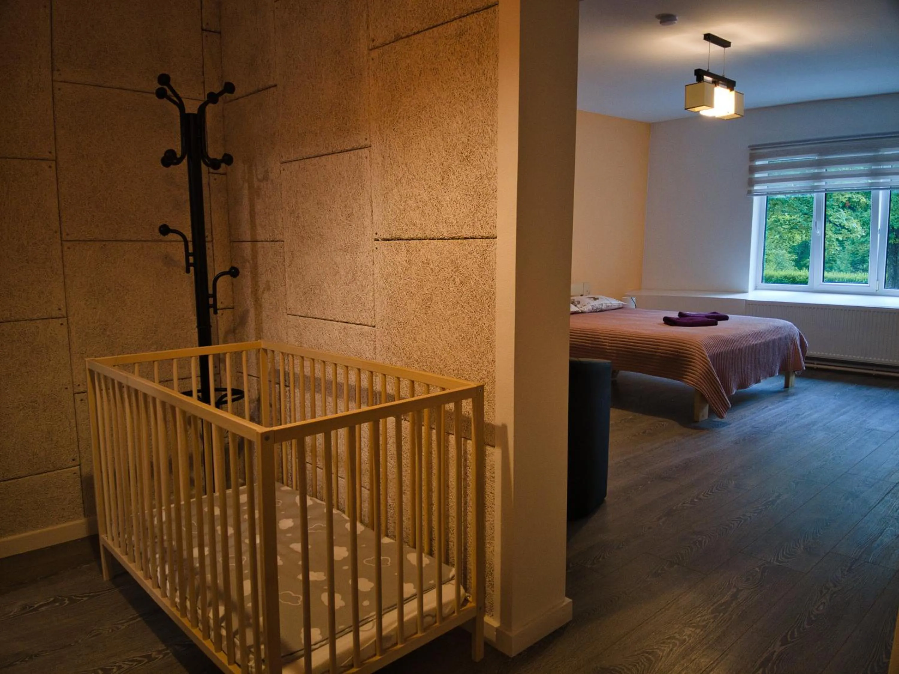 Bed in Viesu māja Vālodzes