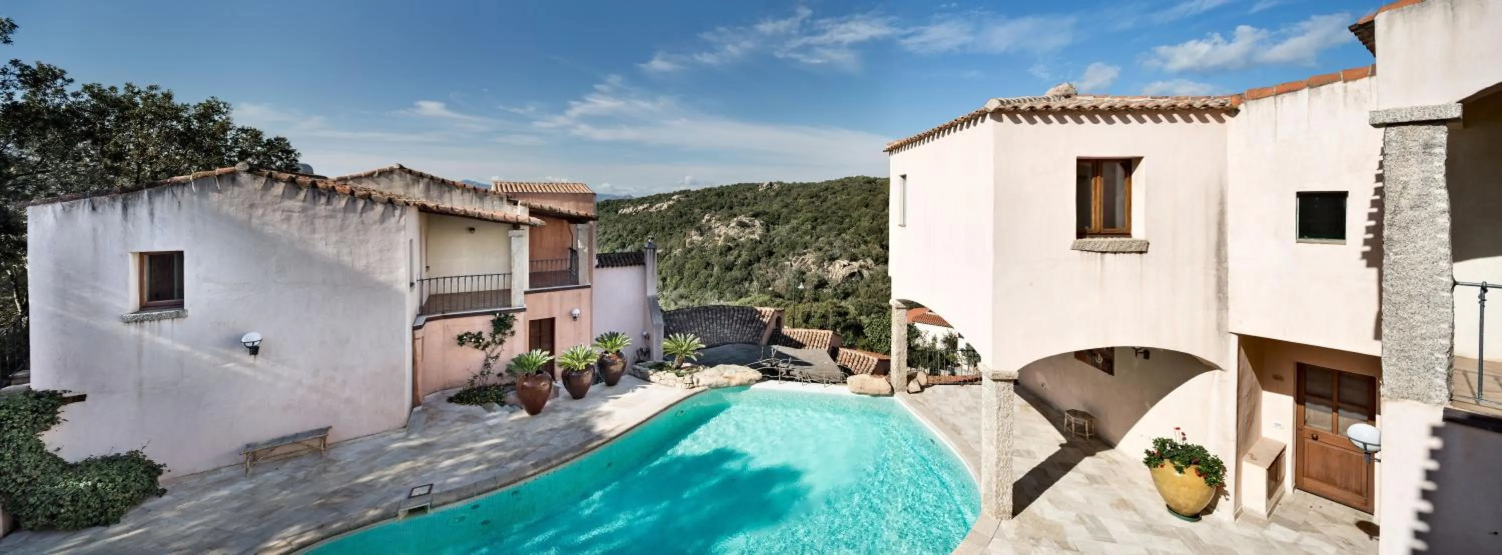 Mountain view in Hotel Arathena