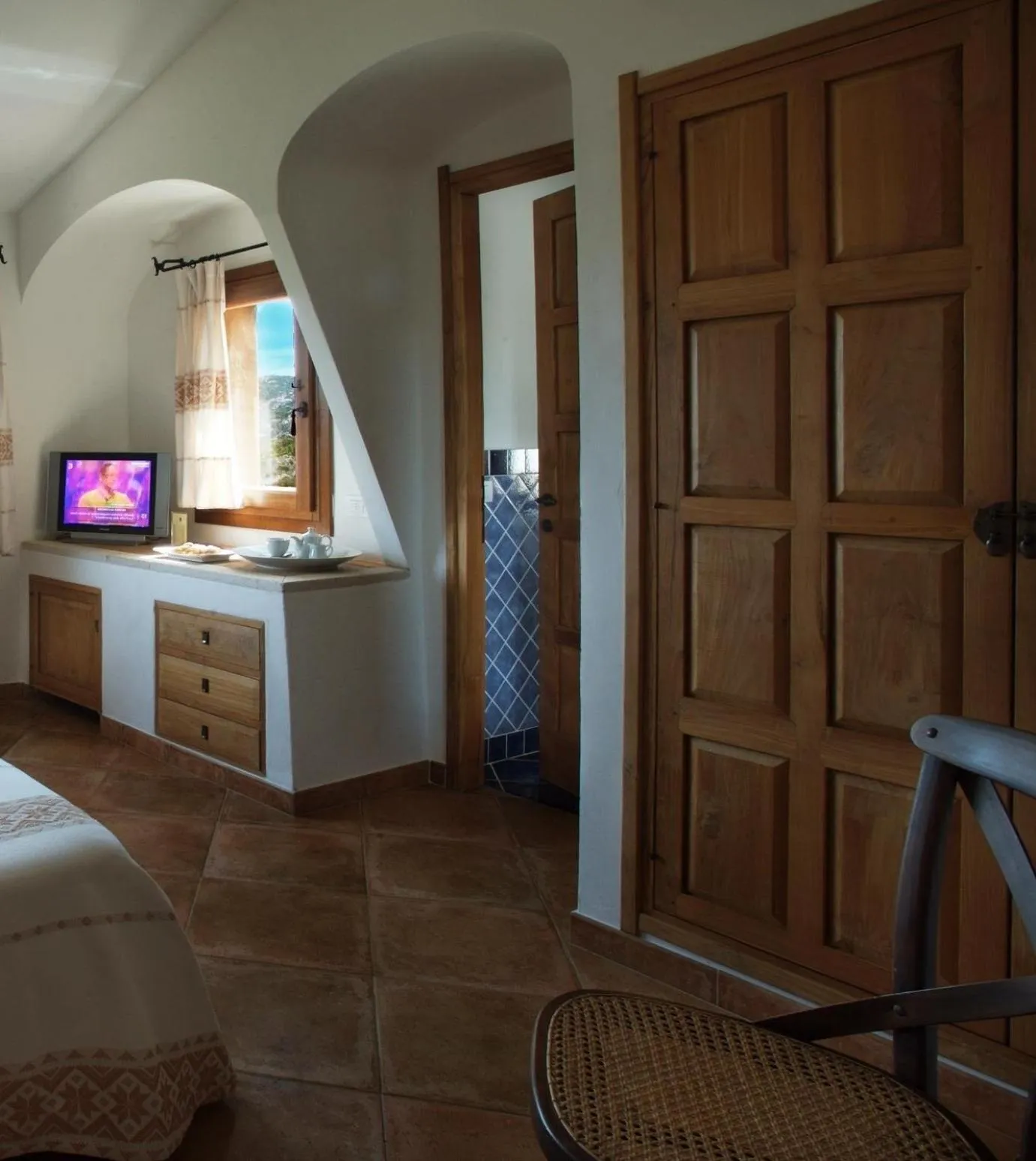 Bed in Hotel Arathena