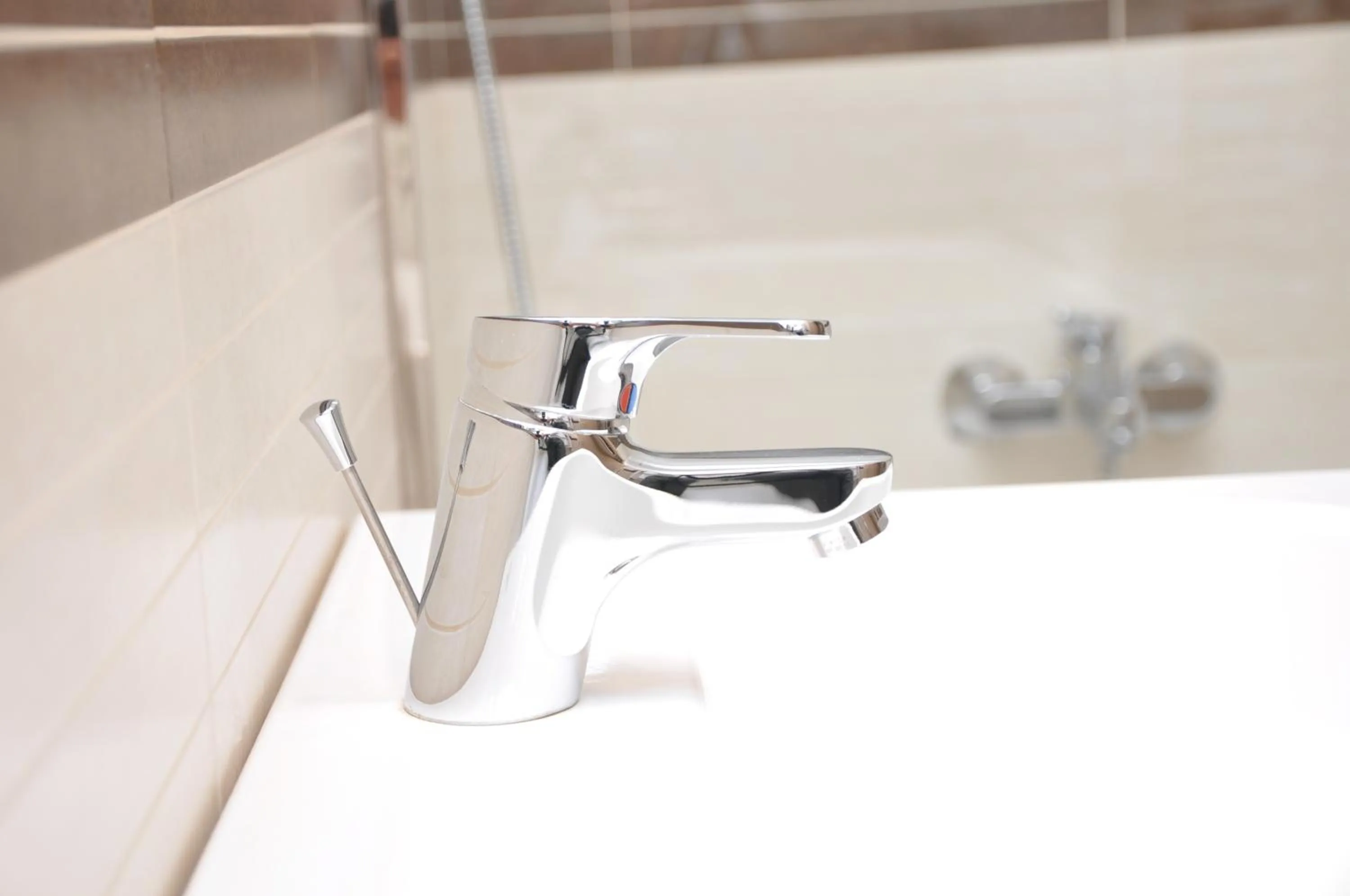 Bathroom in Grand Hotel Olimpo