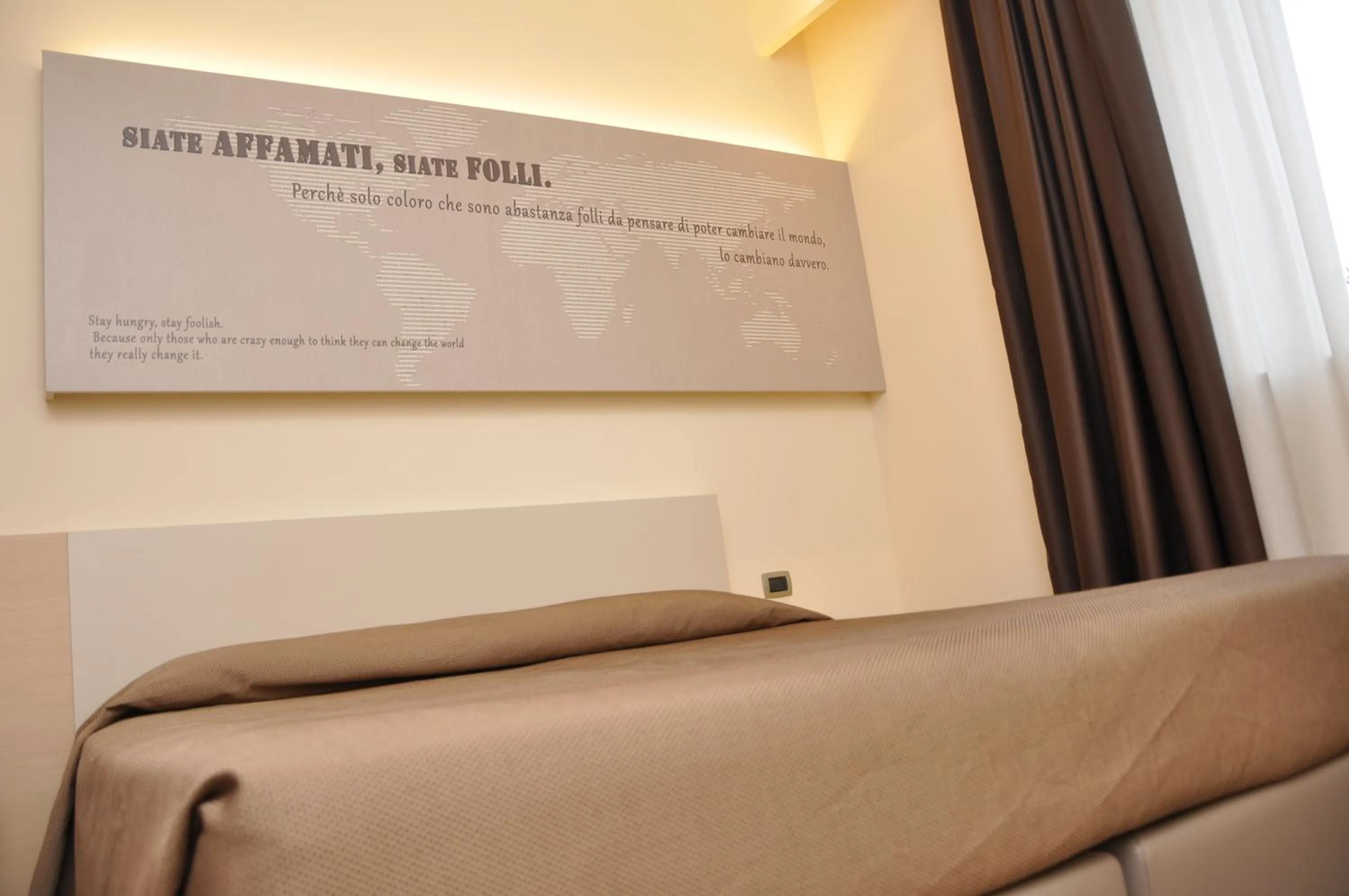 Bed in Grand Hotel Olimpo