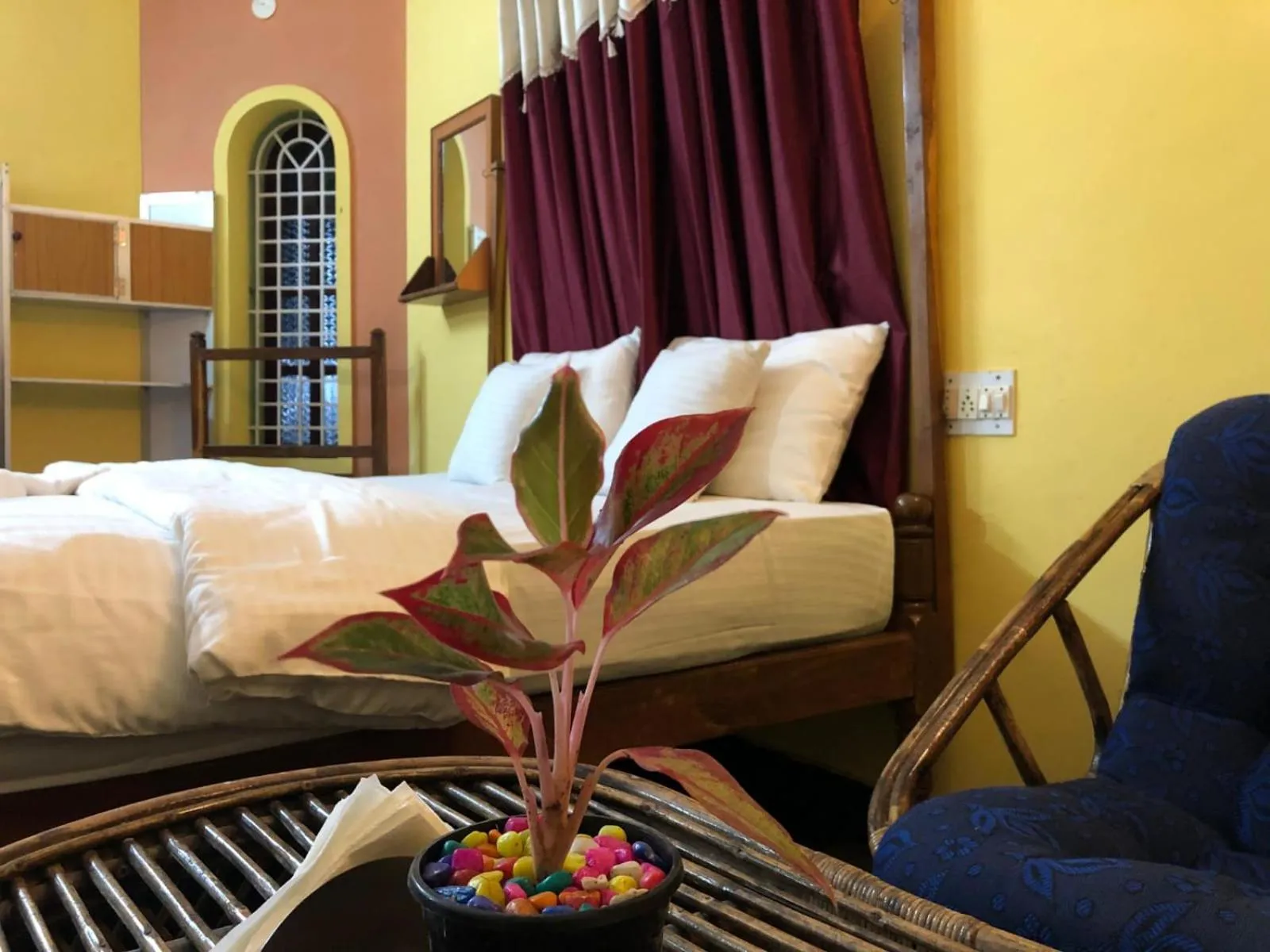 Bed in Nature Inn Cottages