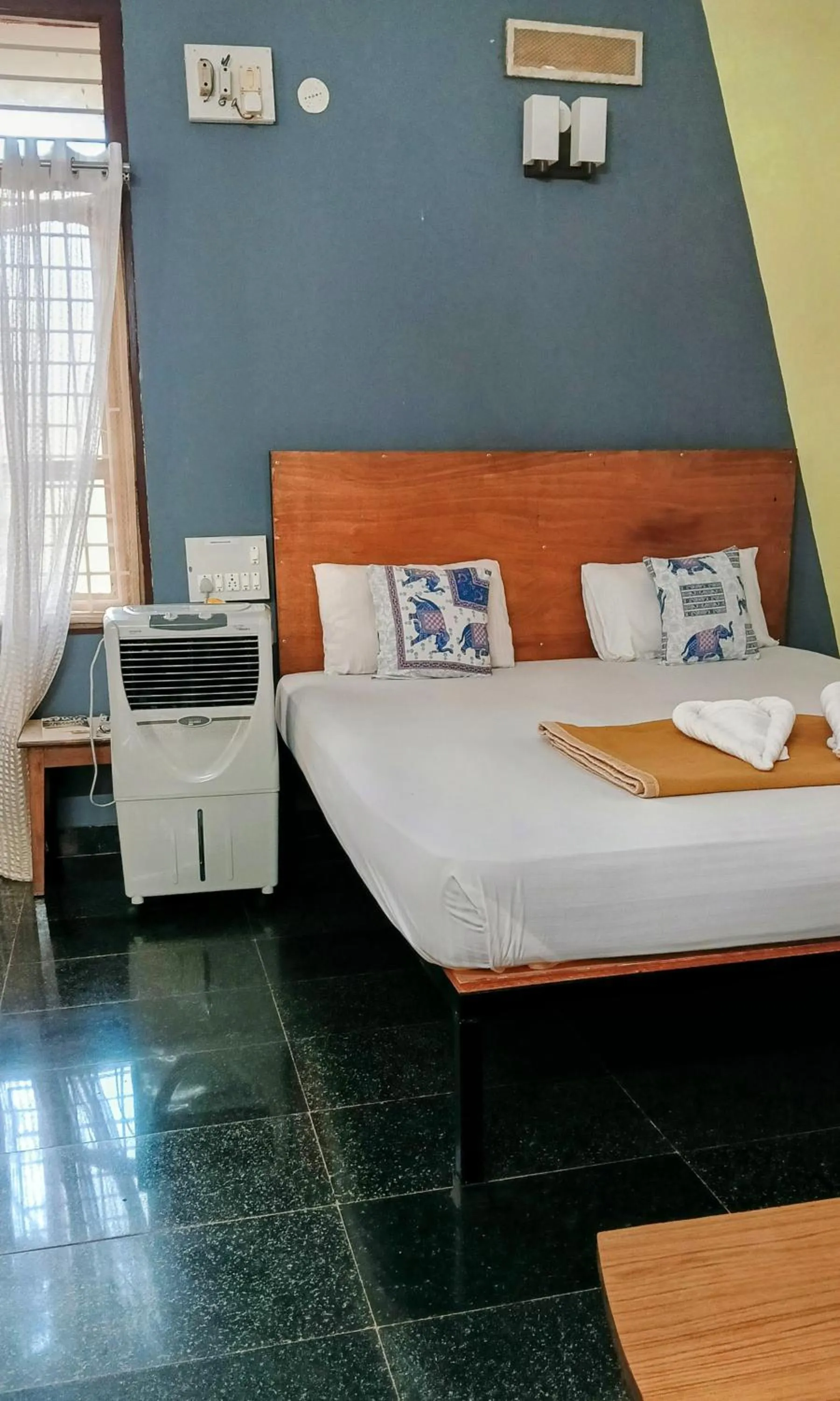 View (from property/room), Bed in Nature Inn Cottages