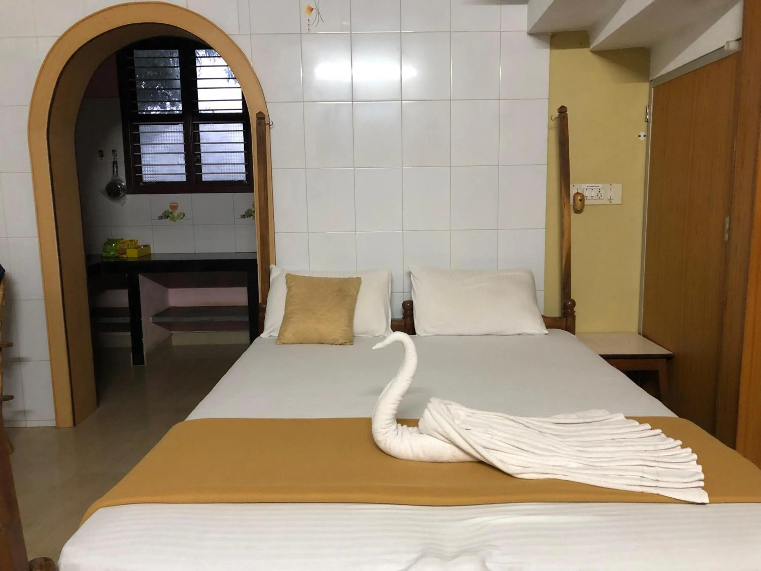 Bed in Nature Inn Cottages