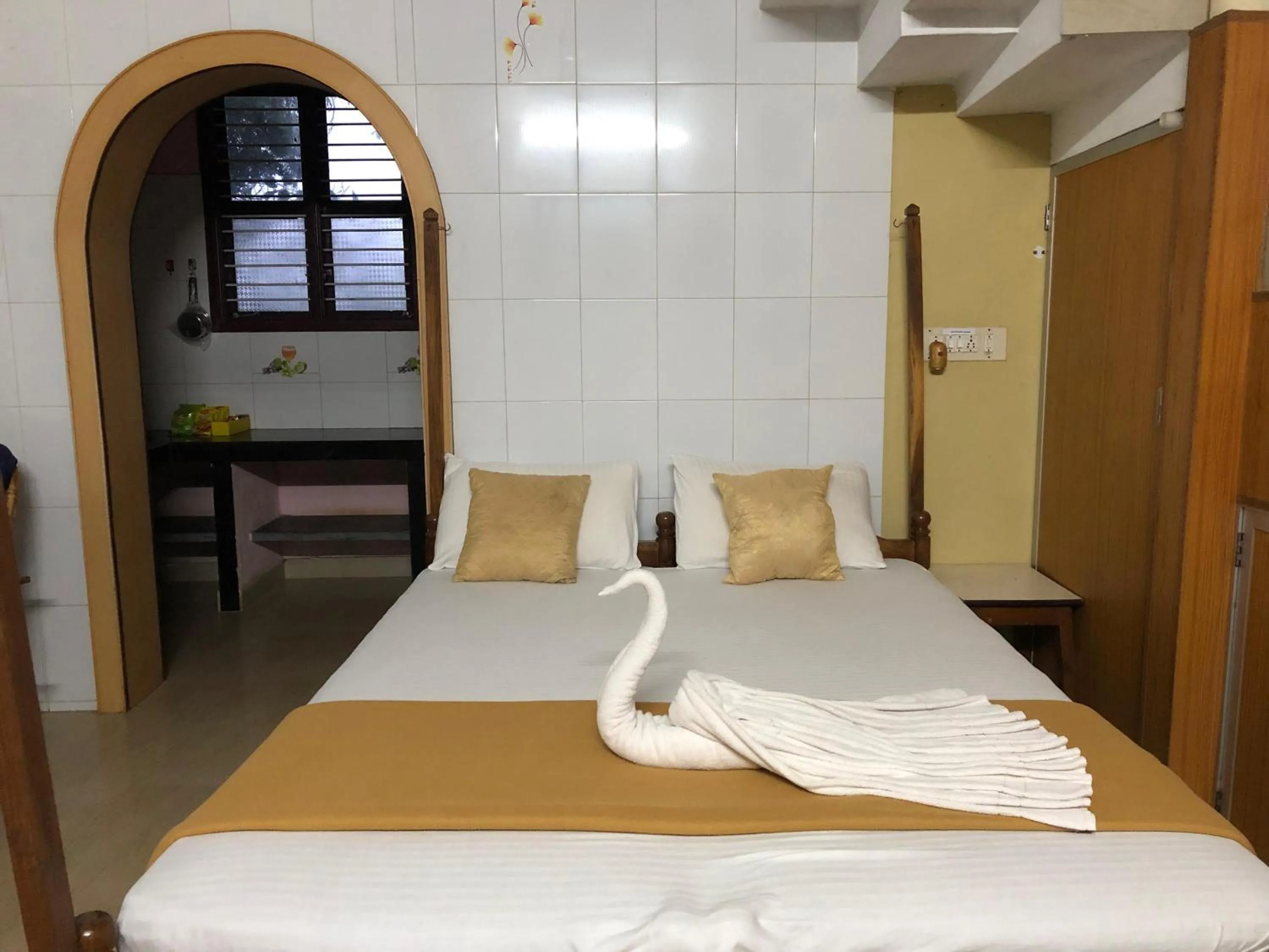 Bed in Nature Inn Cottages