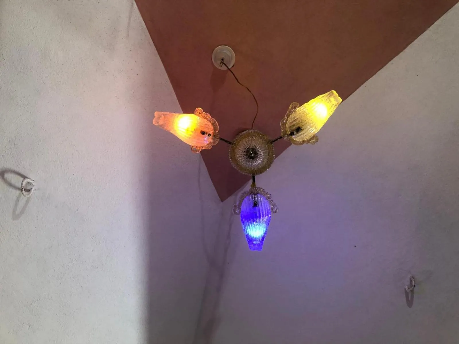 fireplace in Nature Inn Cottages