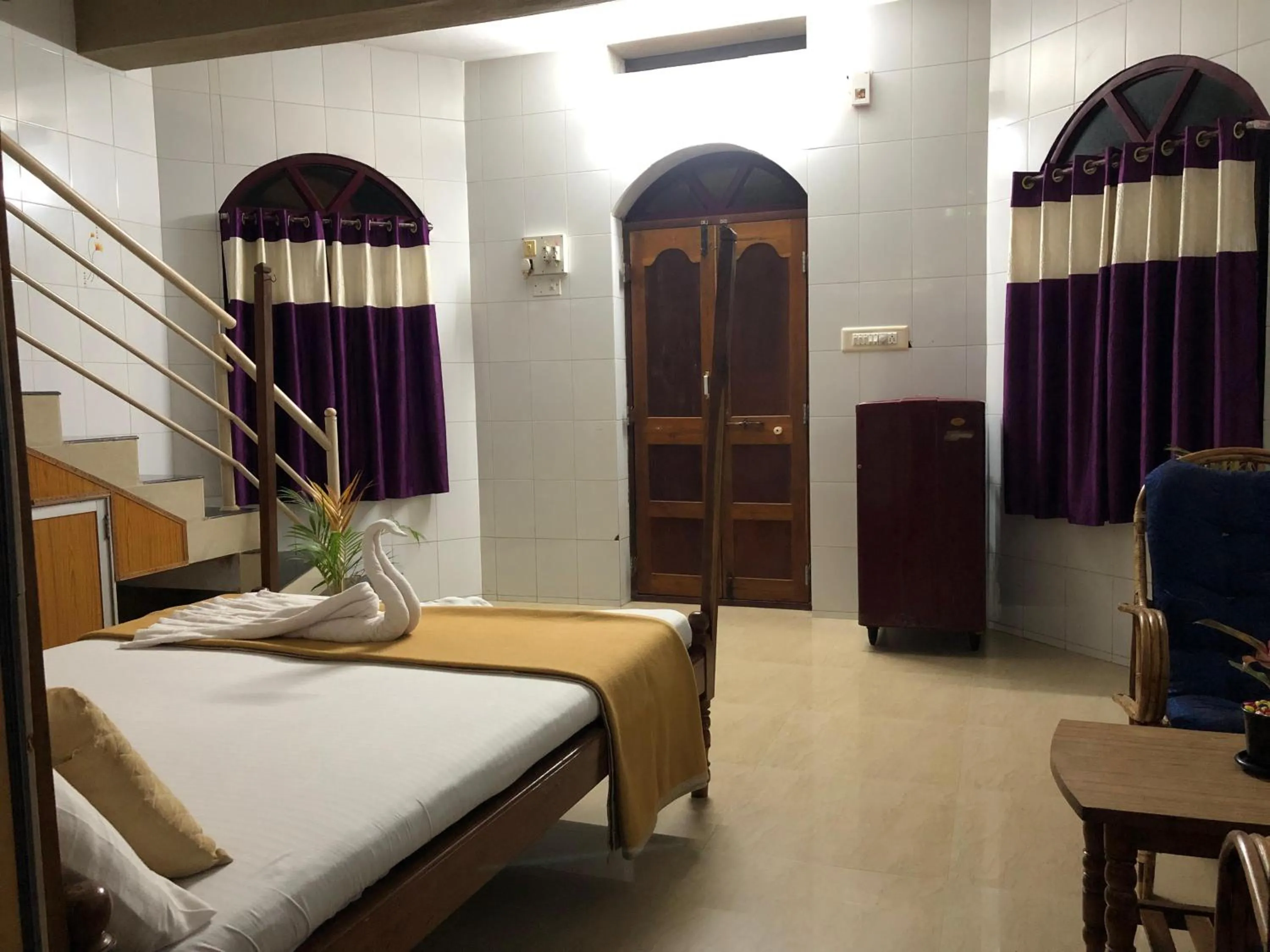 Bed in Nature Inn Cottages