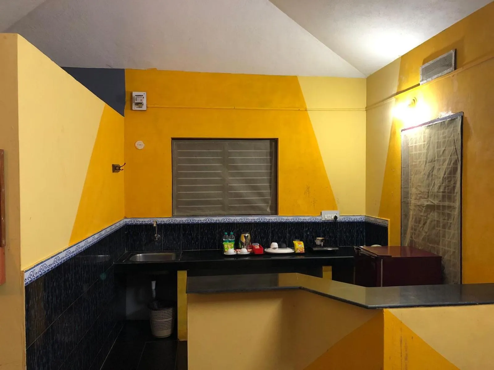 kitchen in Nature Inn Cottages