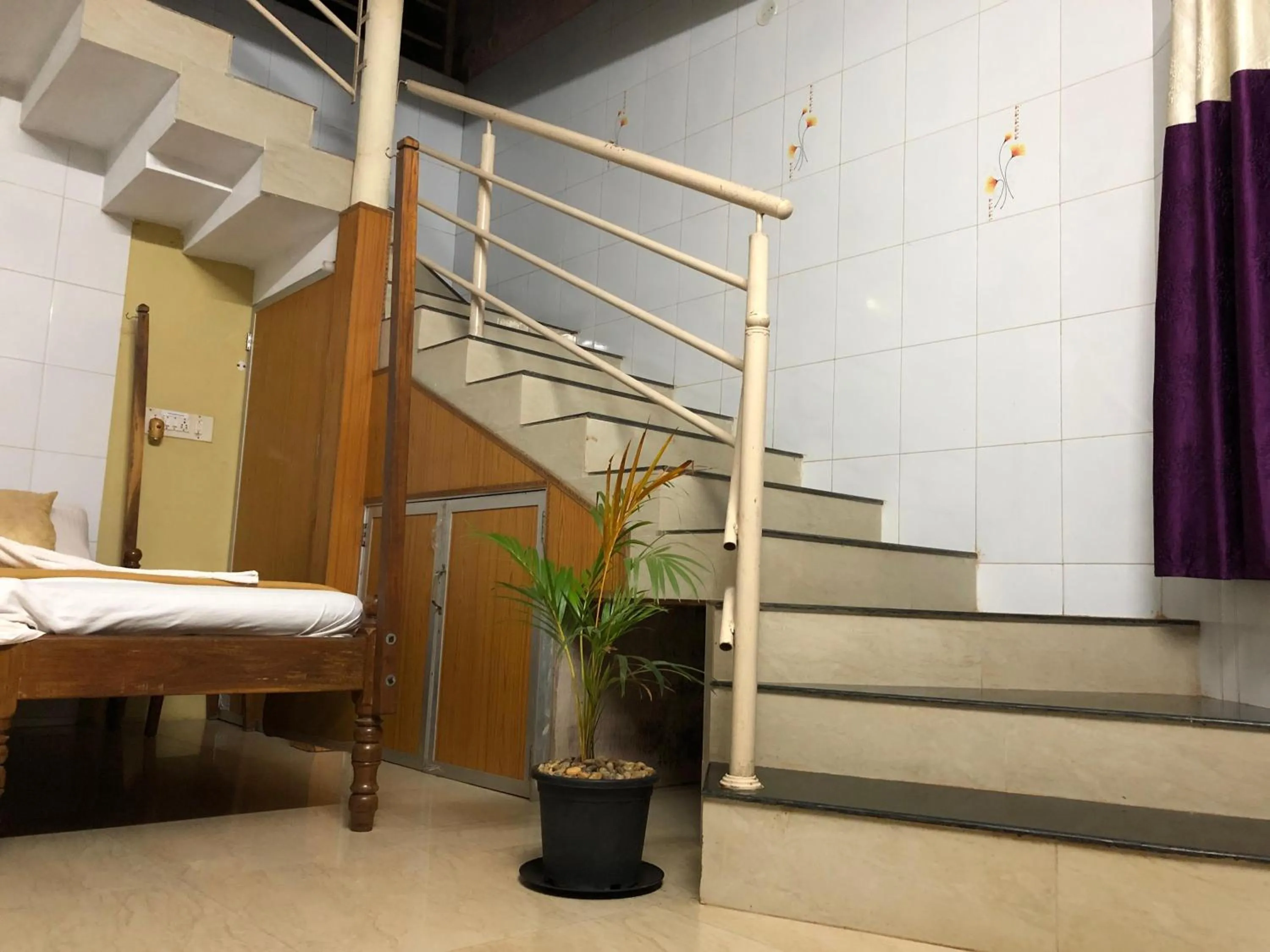 Bed in Nature Inn Cottages