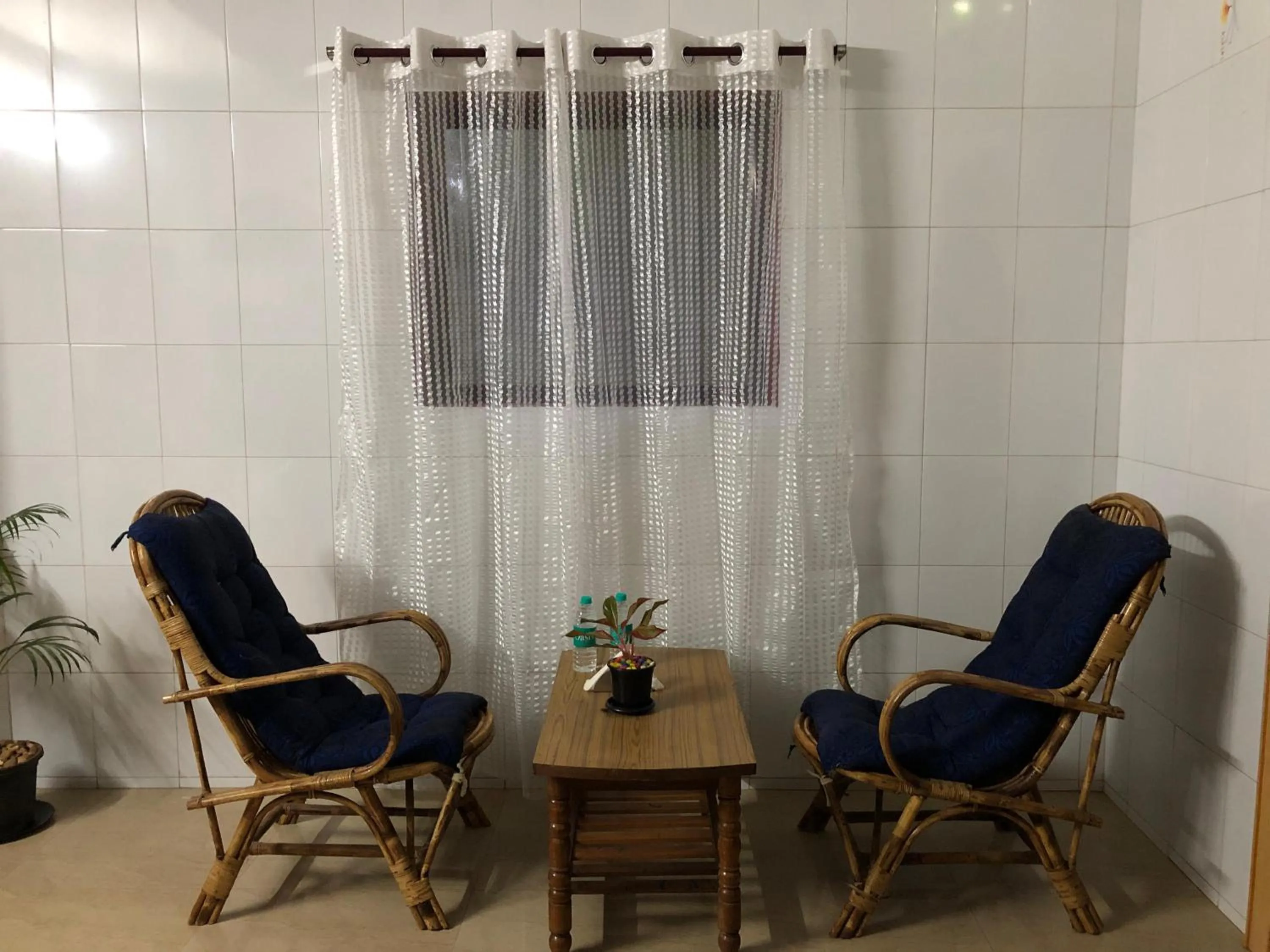 Living room in Nature Inn Cottages