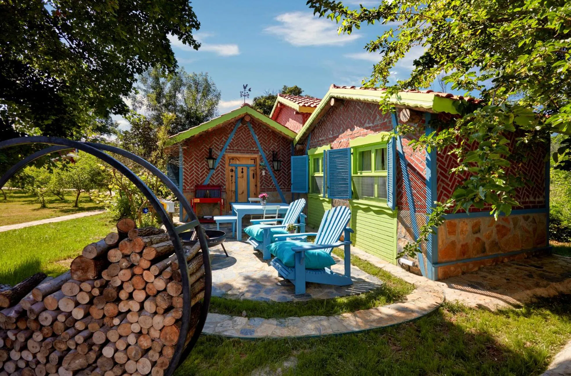 Garden view in Dachas Cove Hotel