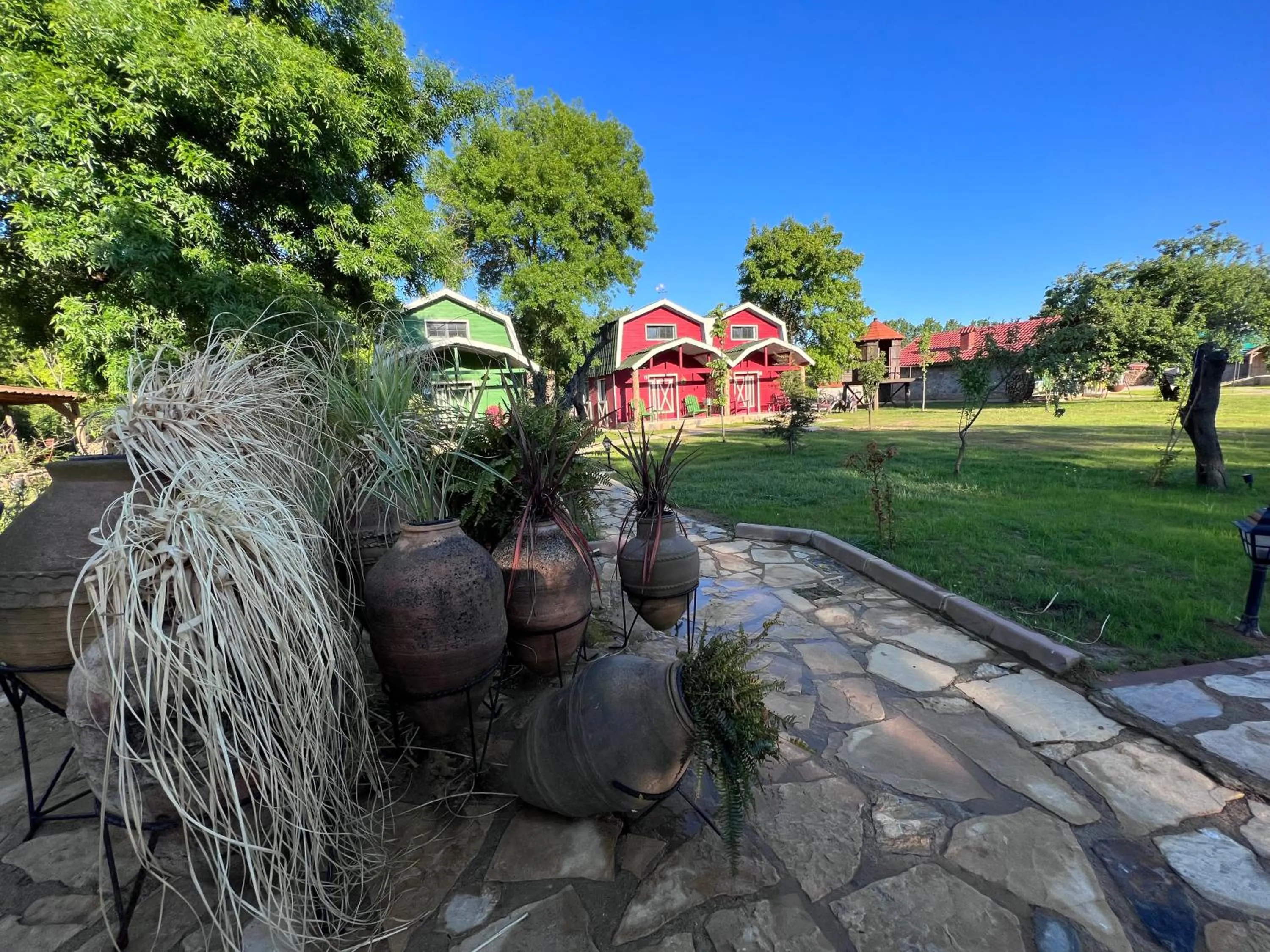 Garden in Dachas Cove Hotel