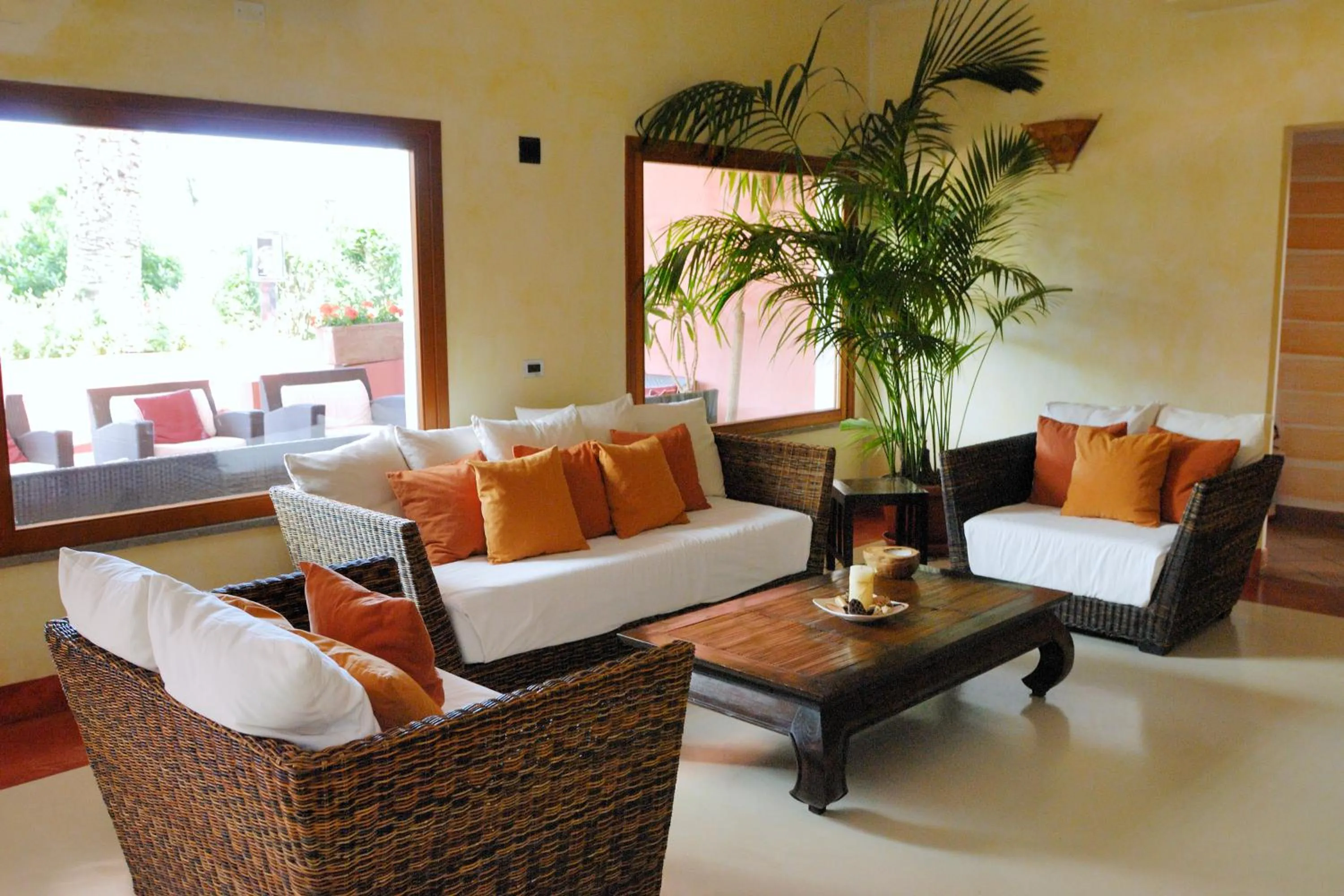 Lobby or reception in Cala Rosa Club Hotel