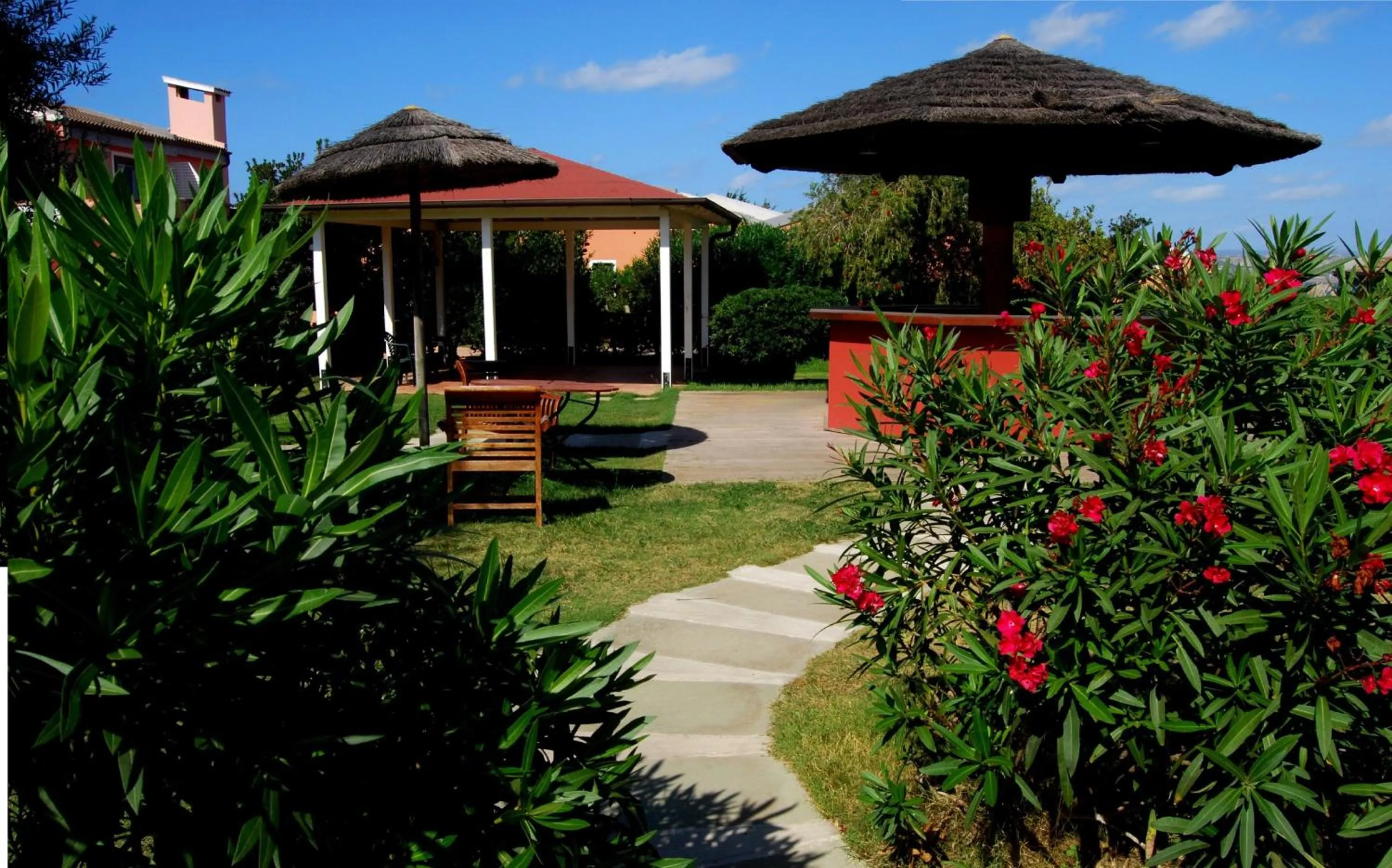 Garden in Cala Rosa Club Hotel