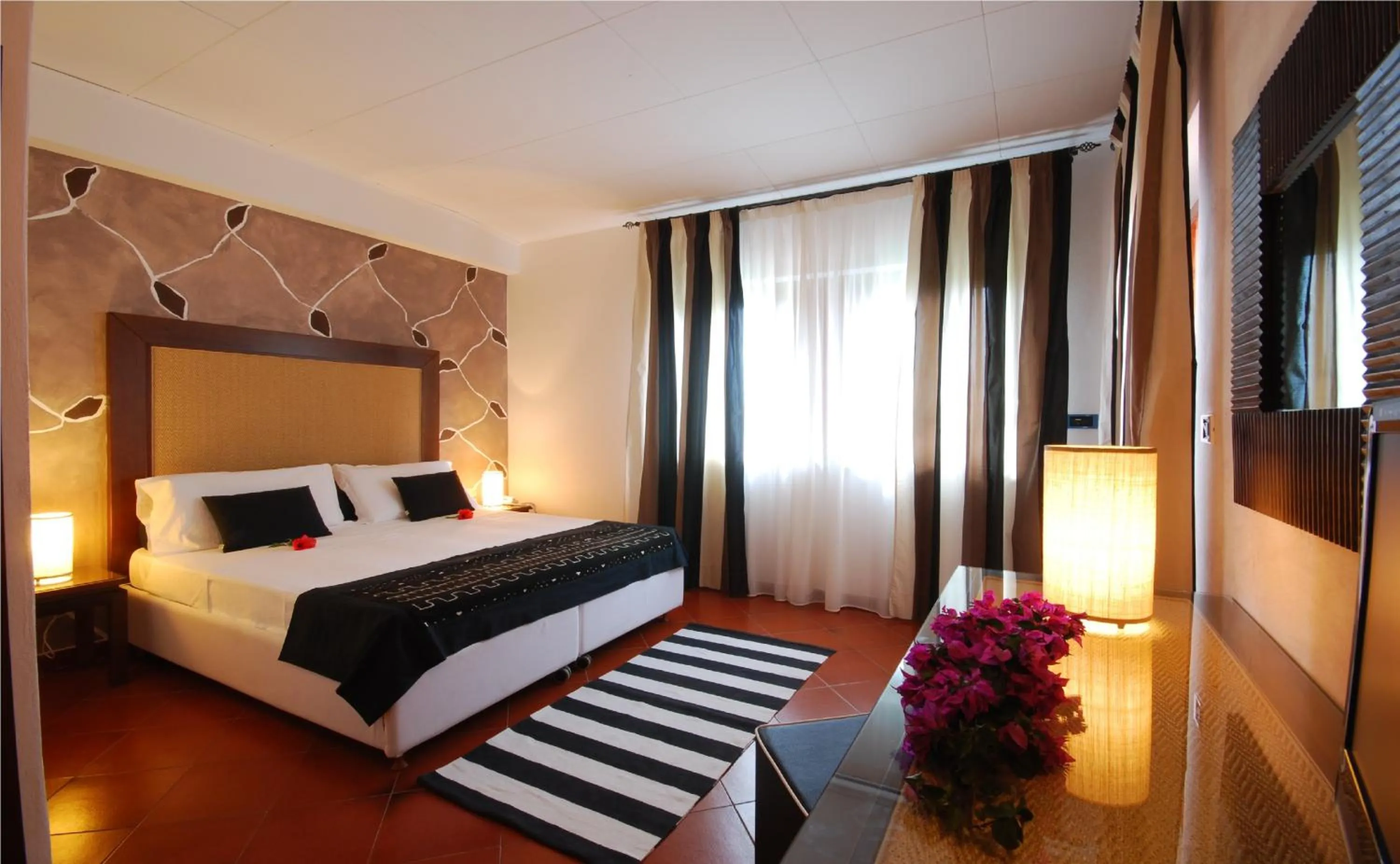 Bedroom, Bed in Cala Rosa Club Hotel