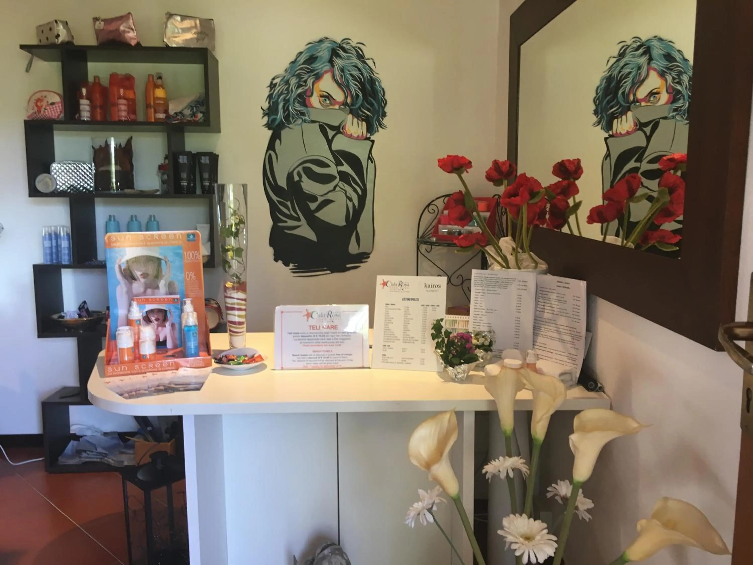 Decorative detail in Cala Rosa Club Hotel