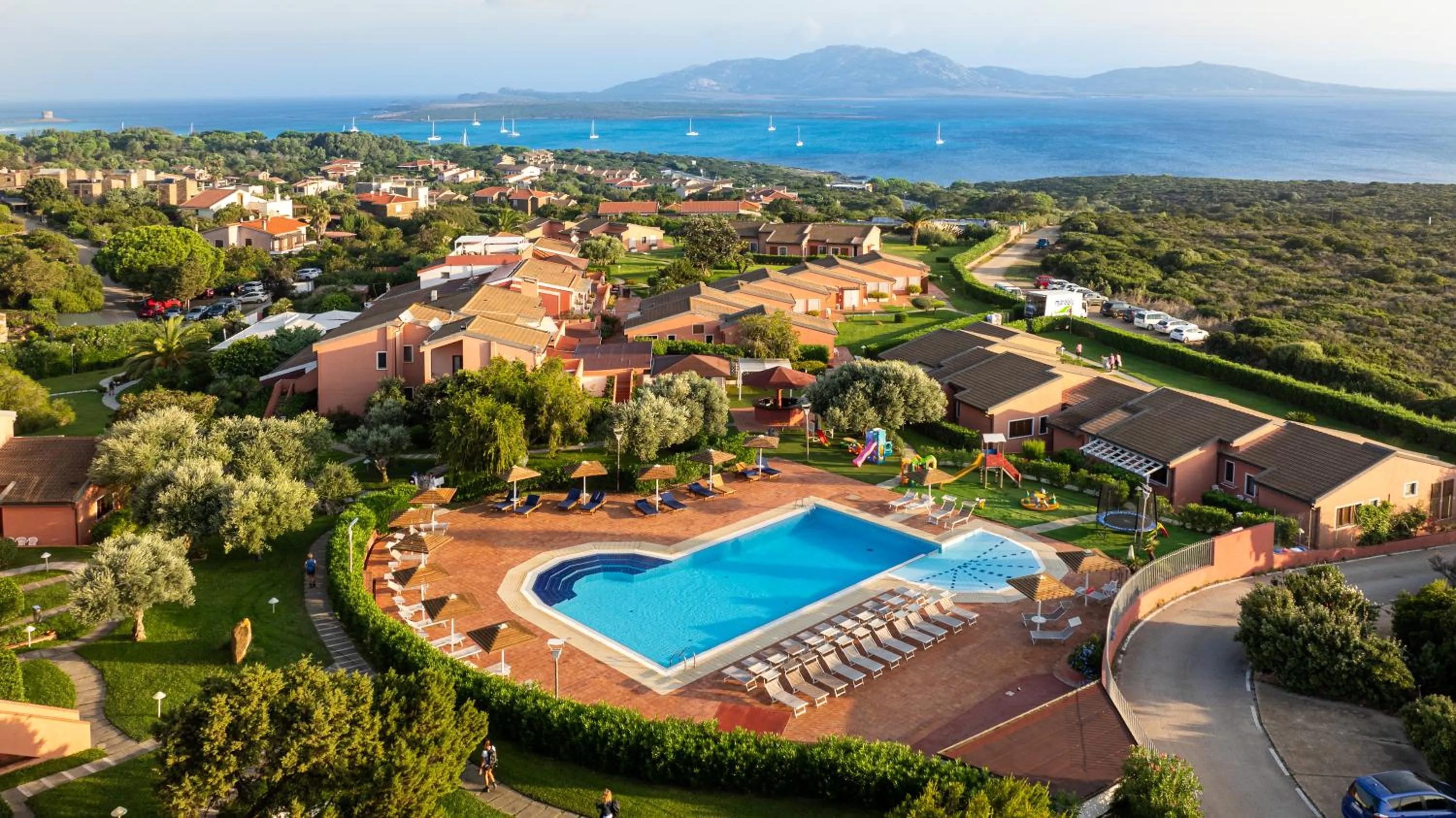 Sea view in Cala Rosa Club Hotel