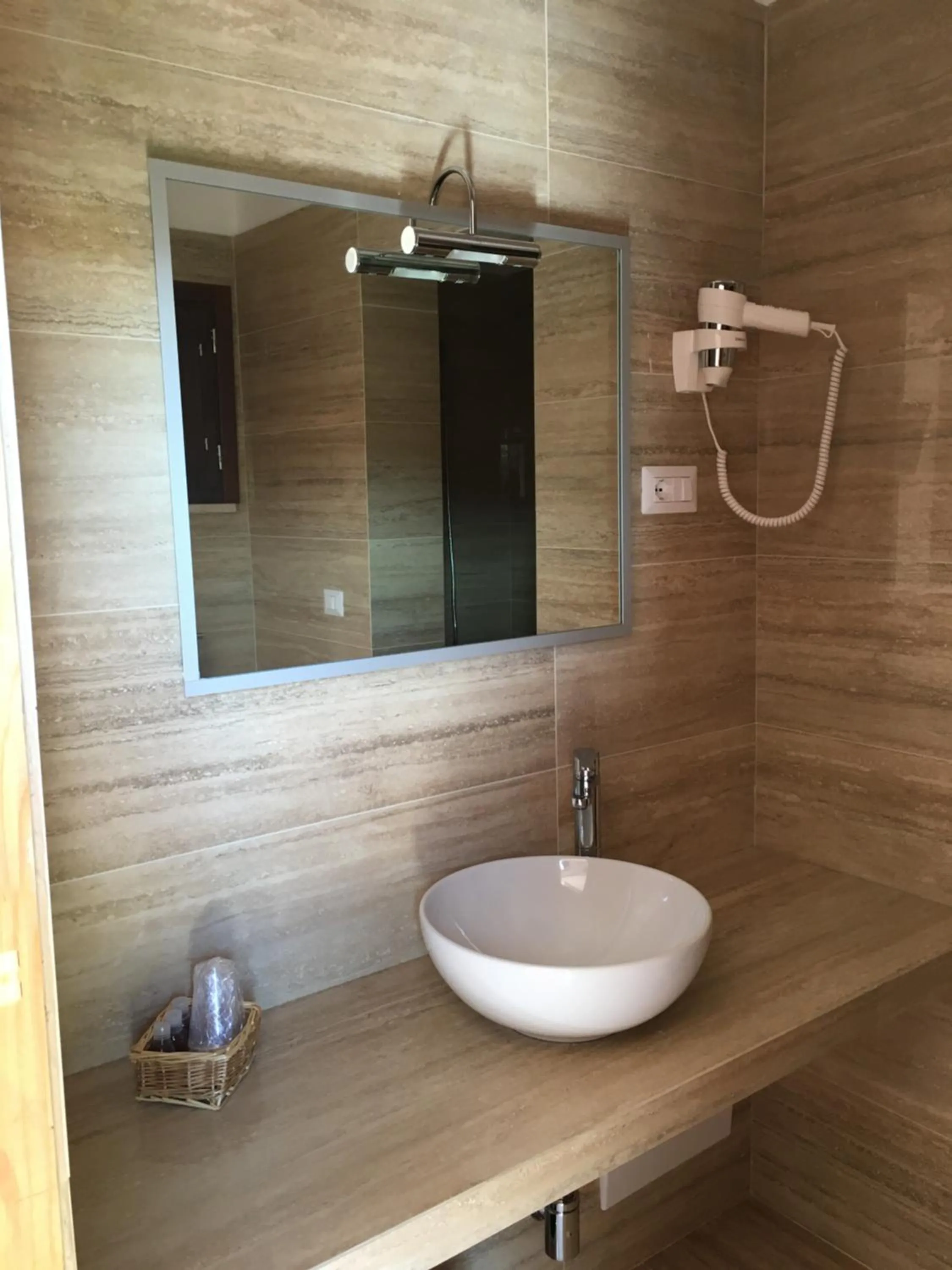 Bathroom in Cala Rosa Club Hotel