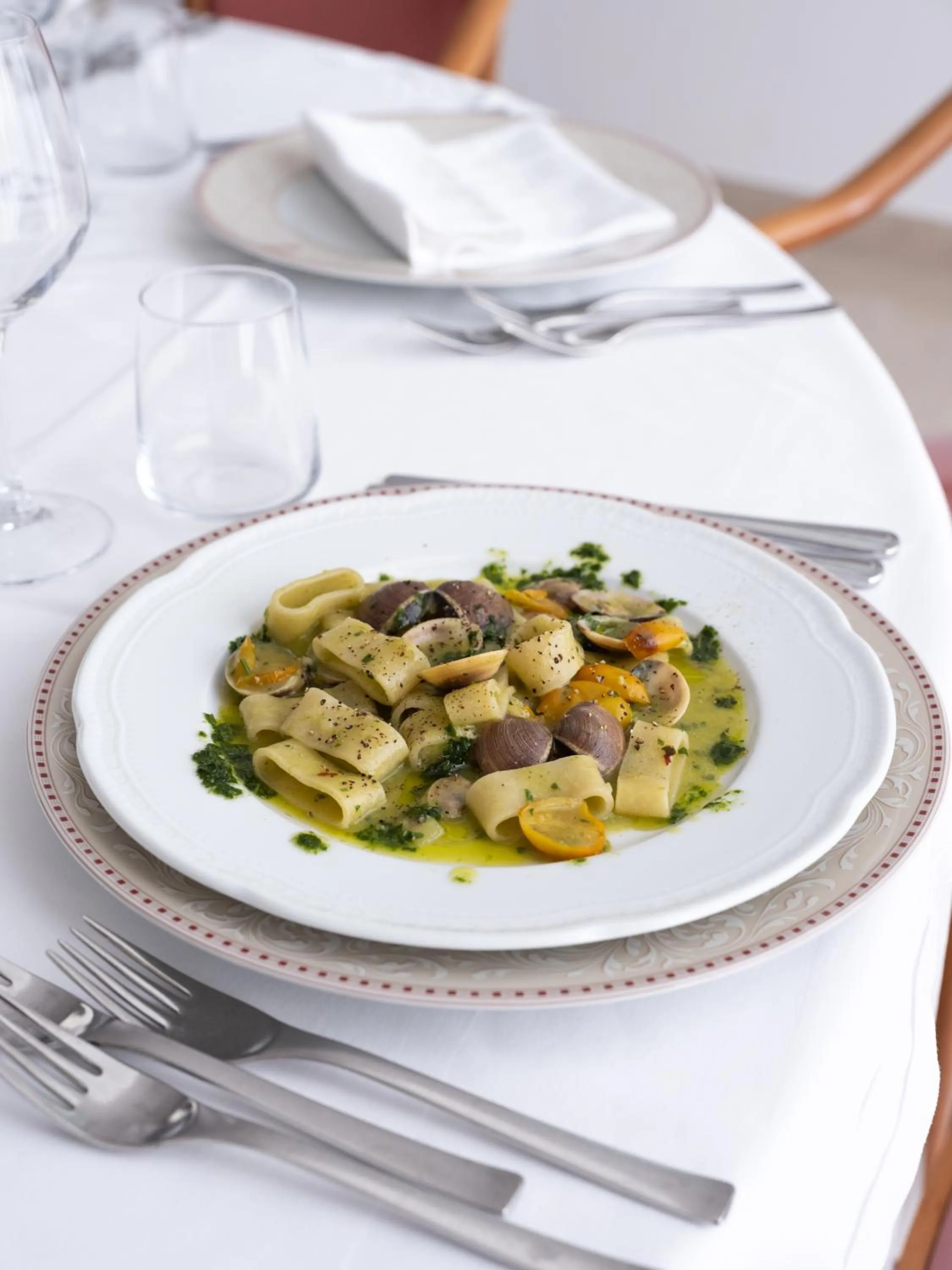 Restaurant/places to eat in Hotel Degli Aranci