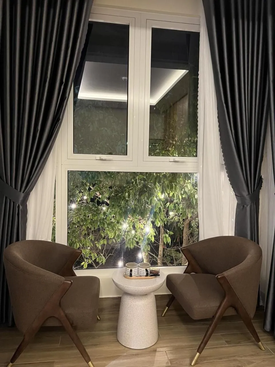 Seating area in An Mai Boutique Hotel