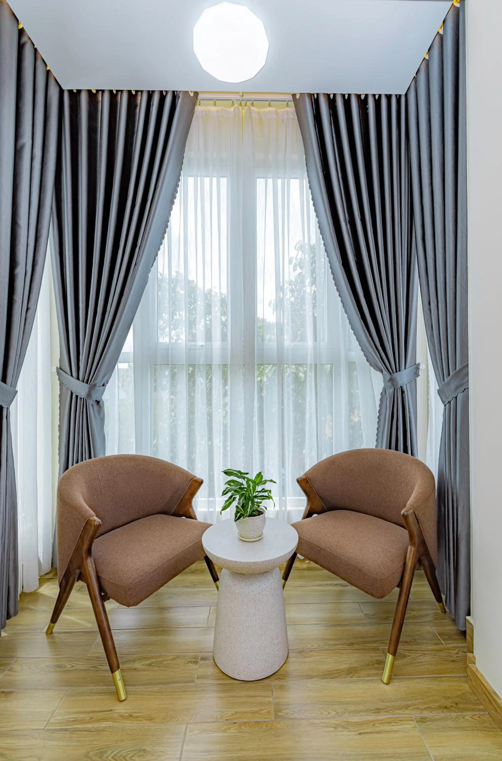 Seating area in An Mai Boutique Hotel