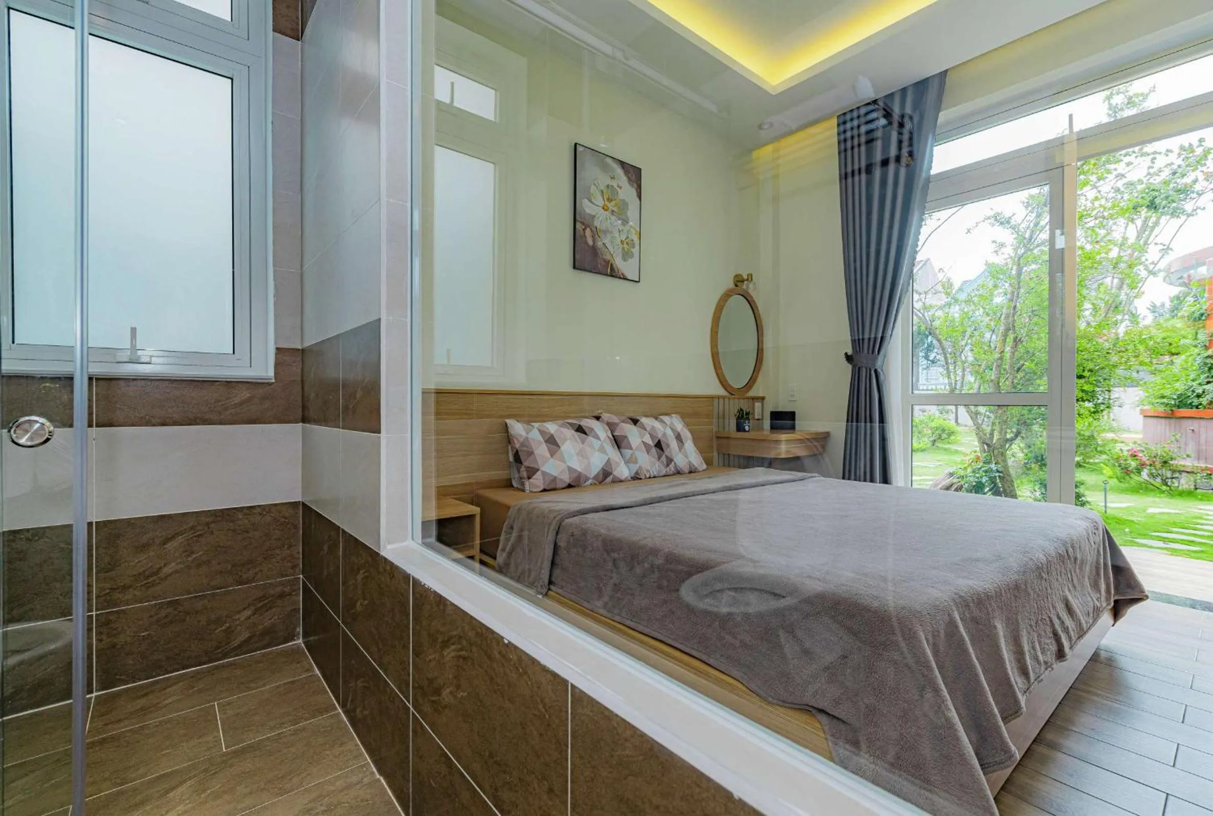 Bed in An Mai Boutique Hotel