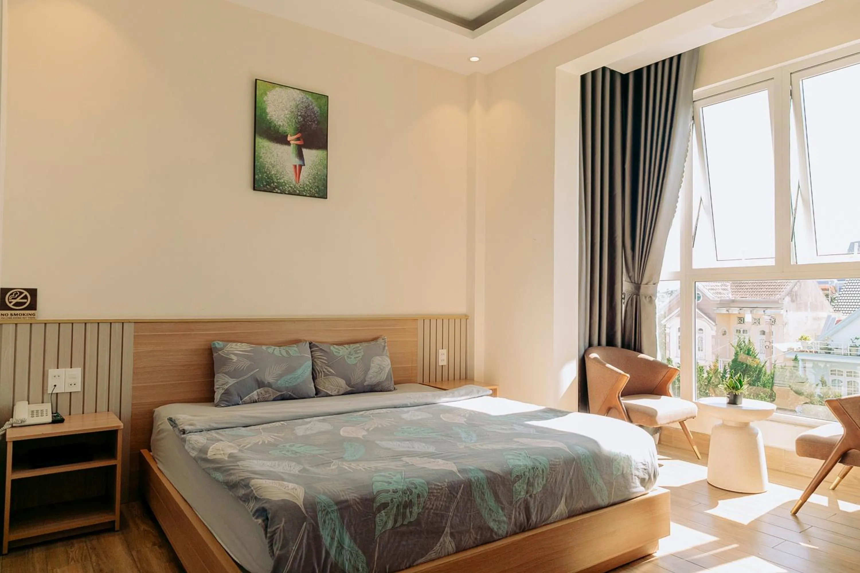 Bed in An Mai Boutique Hotel