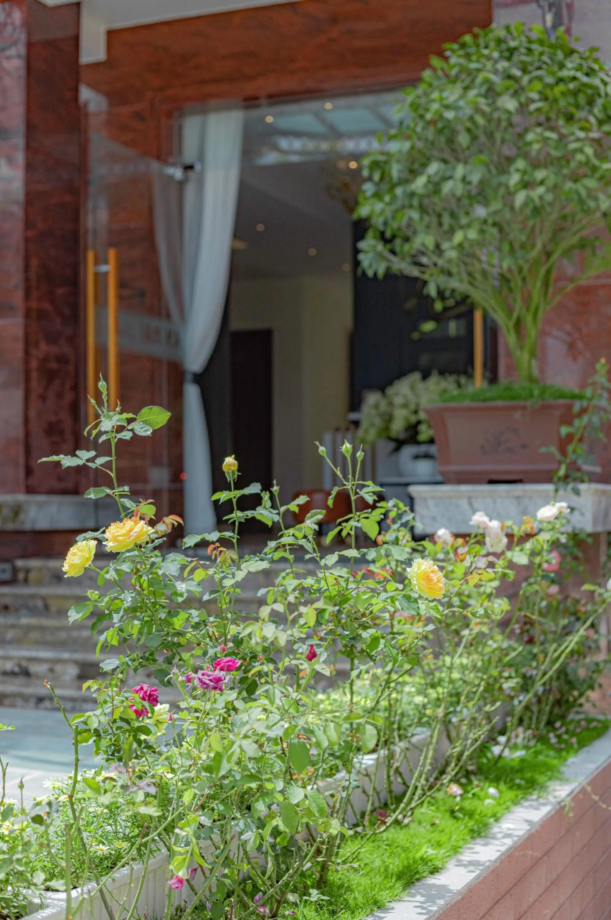 Facade/entrance in An Mai Boutique Hotel