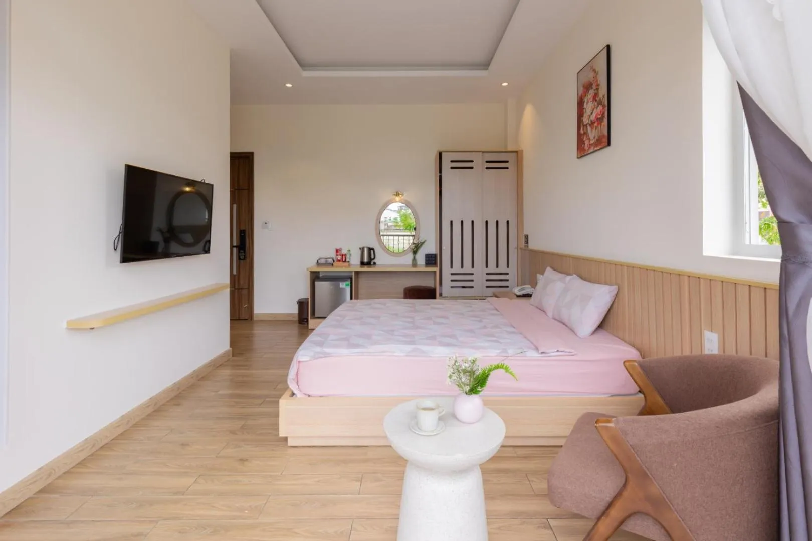 Bedroom, Bed in An Mai Boutique Hotel