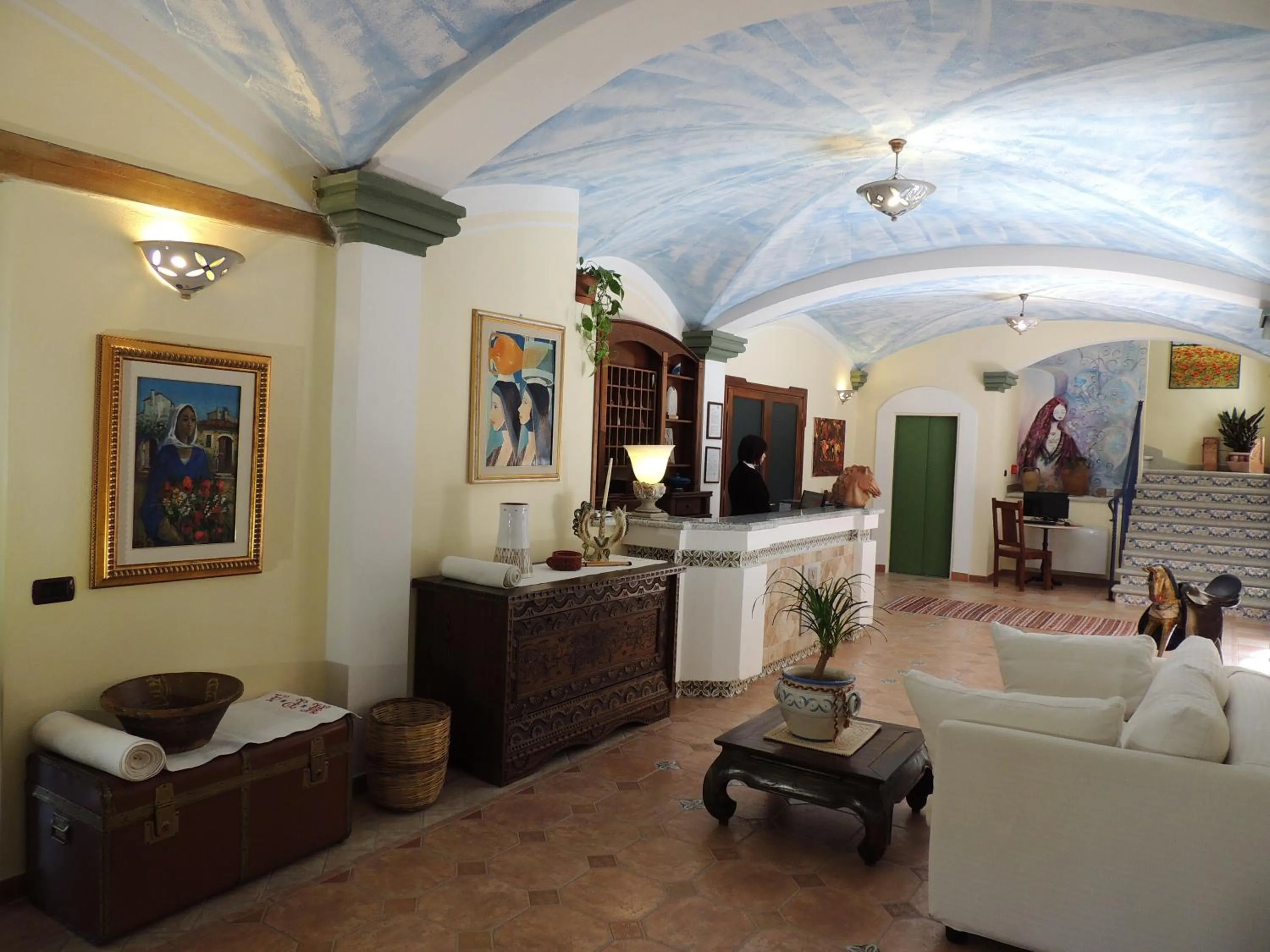 Lobby or reception in Hotel Su Lithu