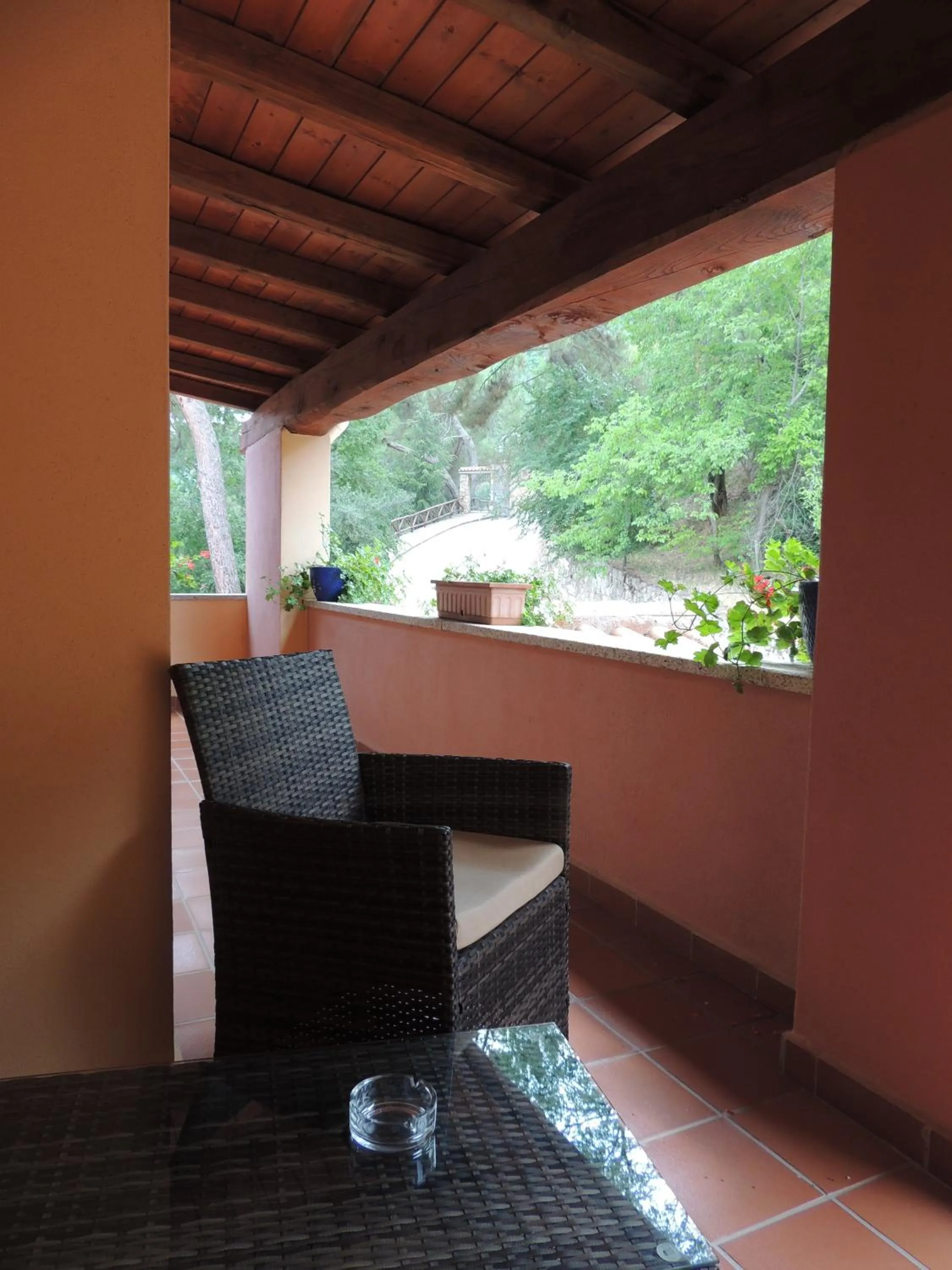 Balcony/Terrace in Hotel Su Lithu