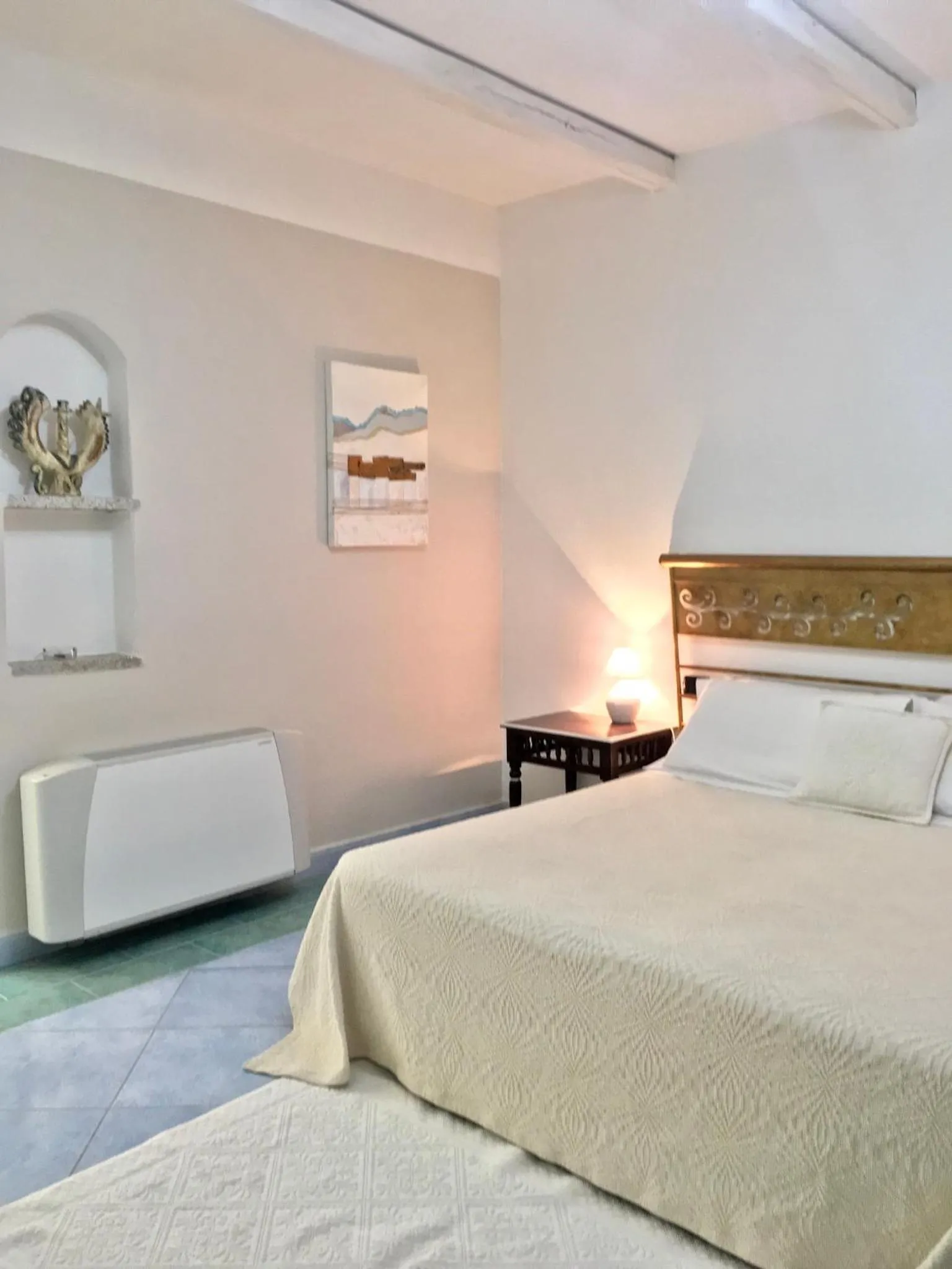 Bed in Hotel Su Lithu