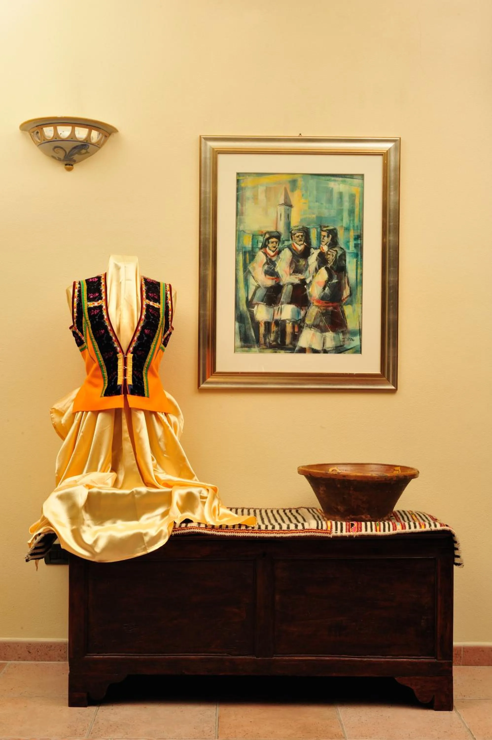 Decorative detail in Hotel Su Lithu