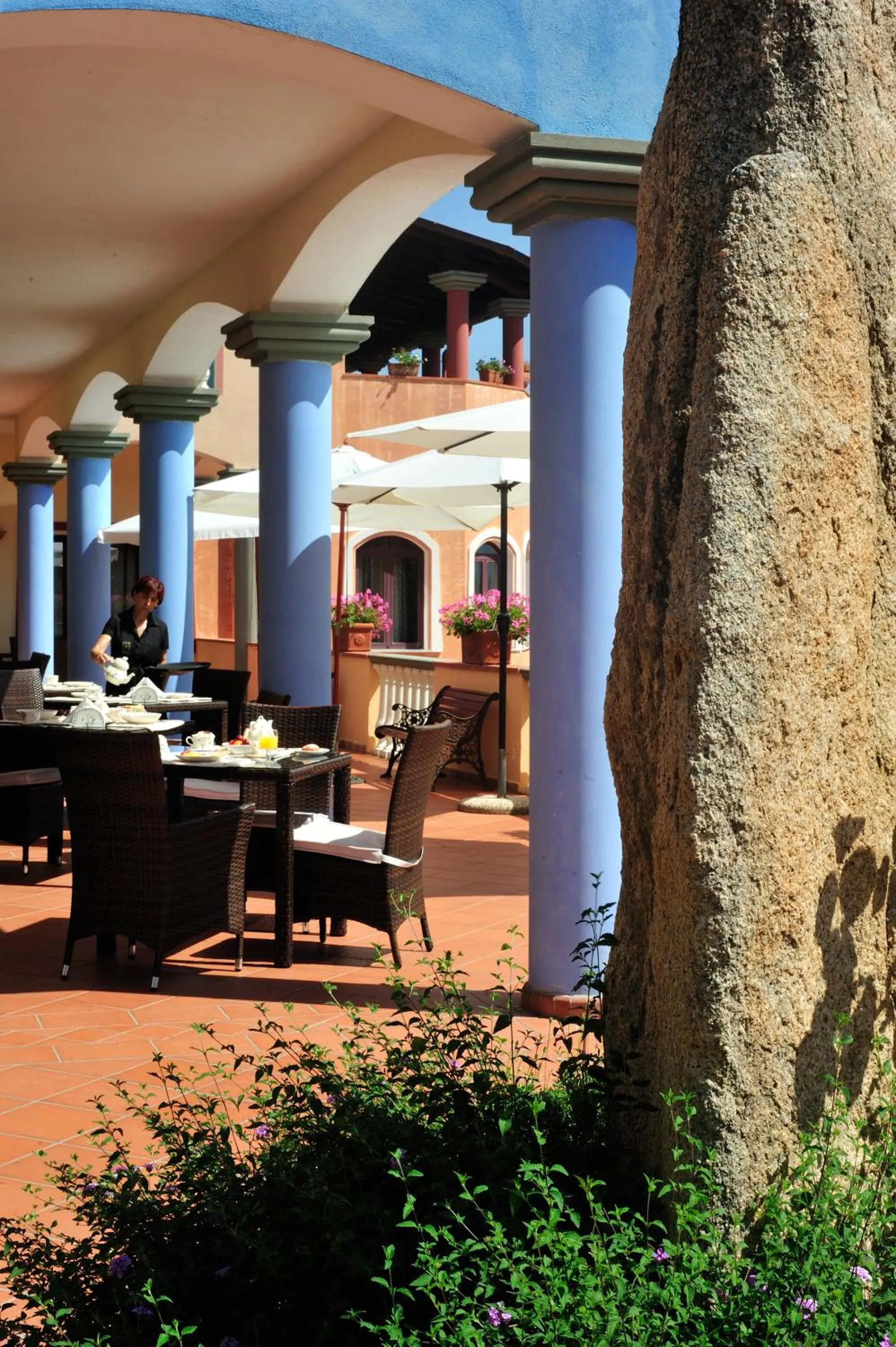 Balcony/Terrace in Hotel Su Lithu