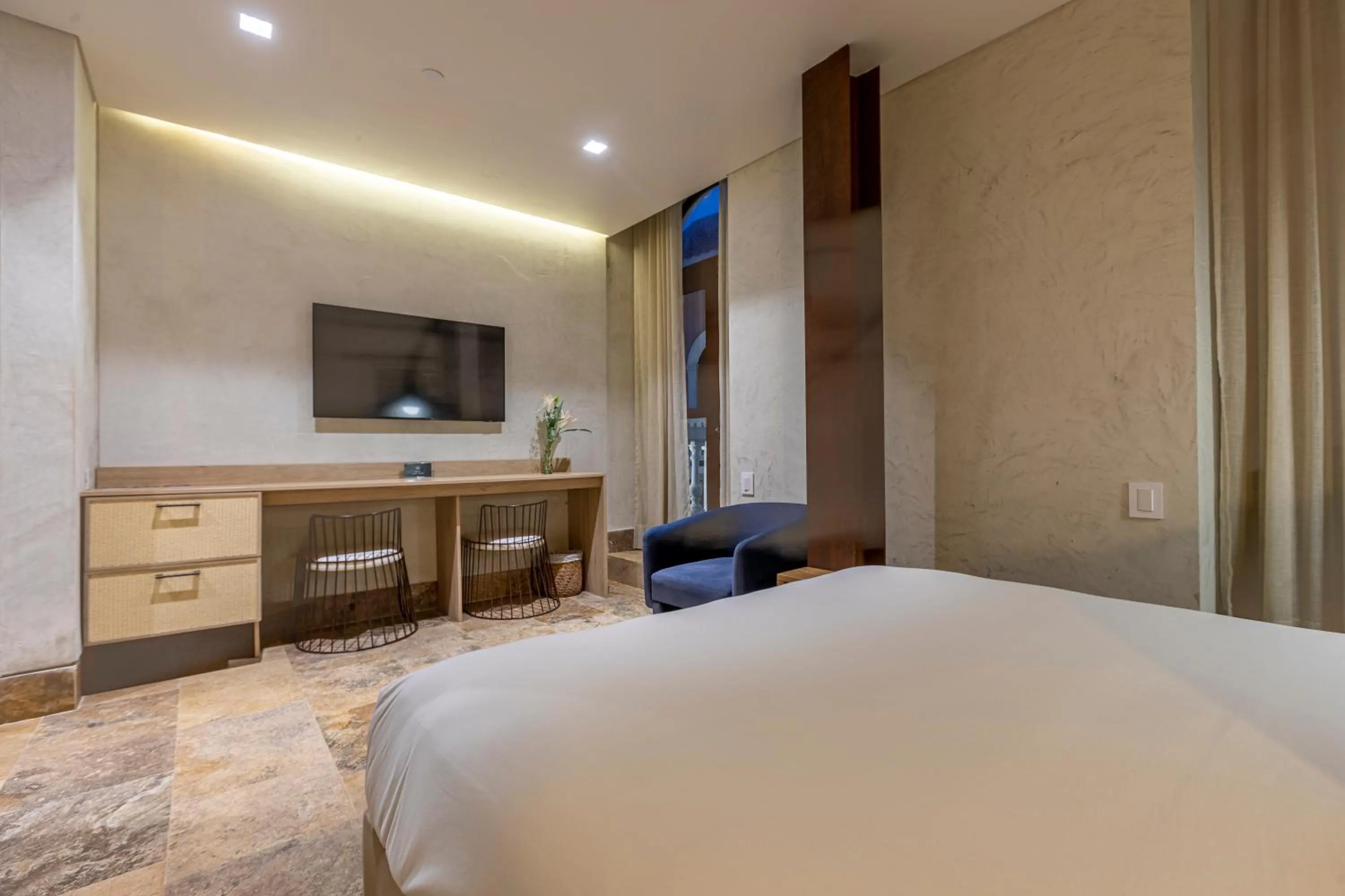 TV and multimedia, Bed in Hotel Voilá Centro Histórico