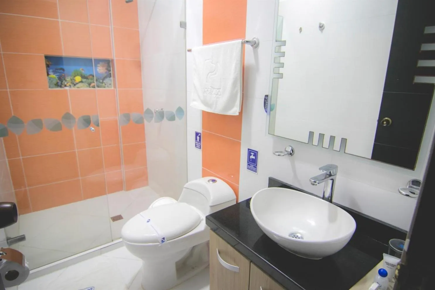 Bathroom in Hotel Poblado Coveñas