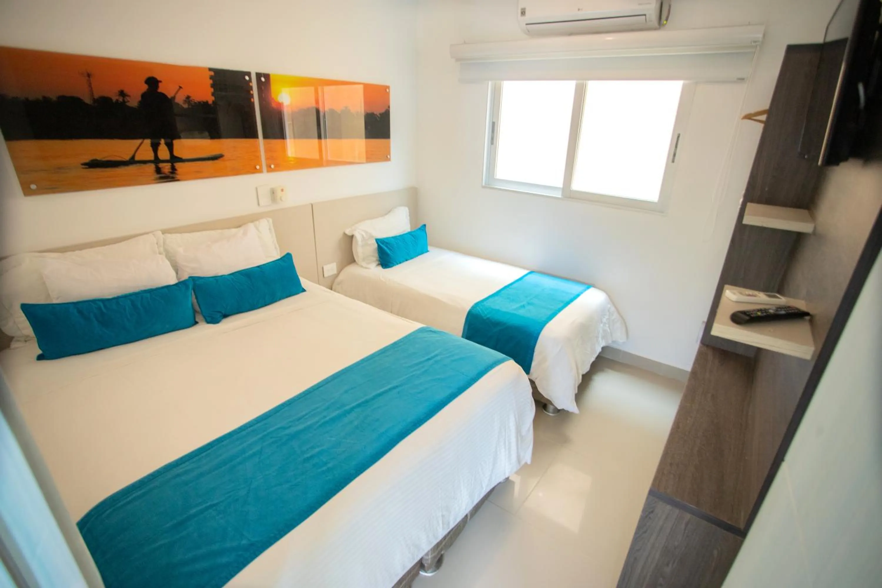 Bedroom, Bed in Hotel Poblado Coveñas