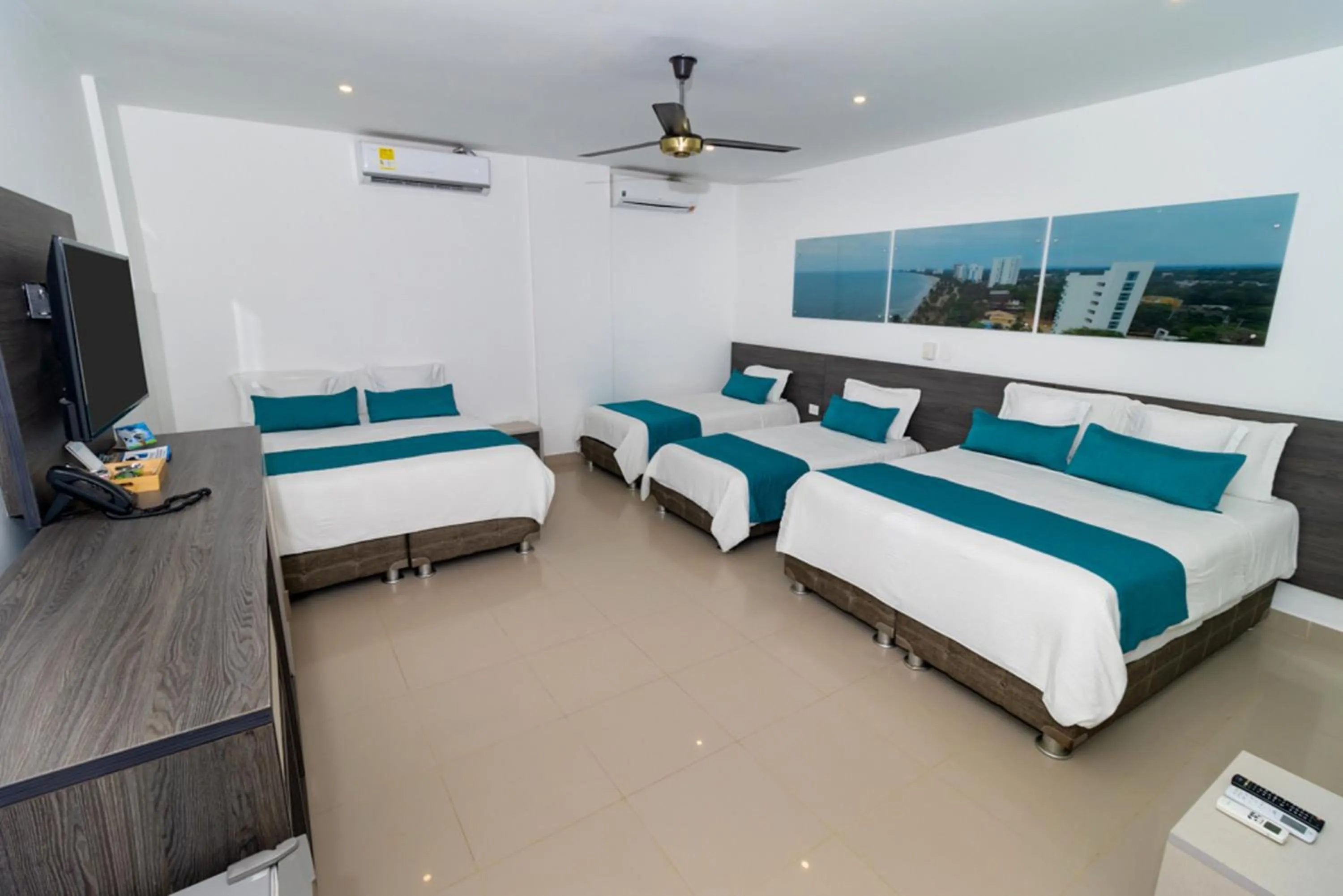 Bedroom, Bed in Hotel Poblado Coveñas