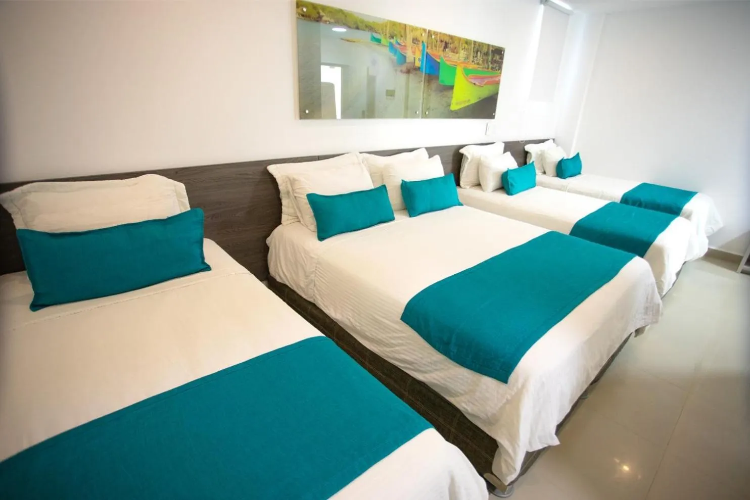 Bedroom, Bed in Hotel Poblado Coveñas