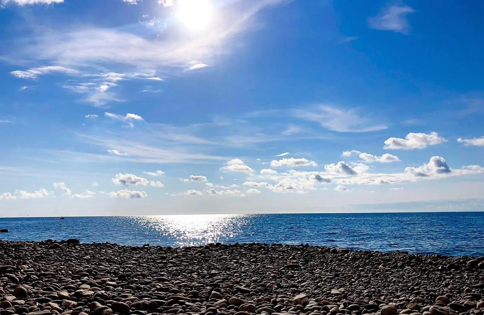 Beach in La Camogliese Hotel B&B