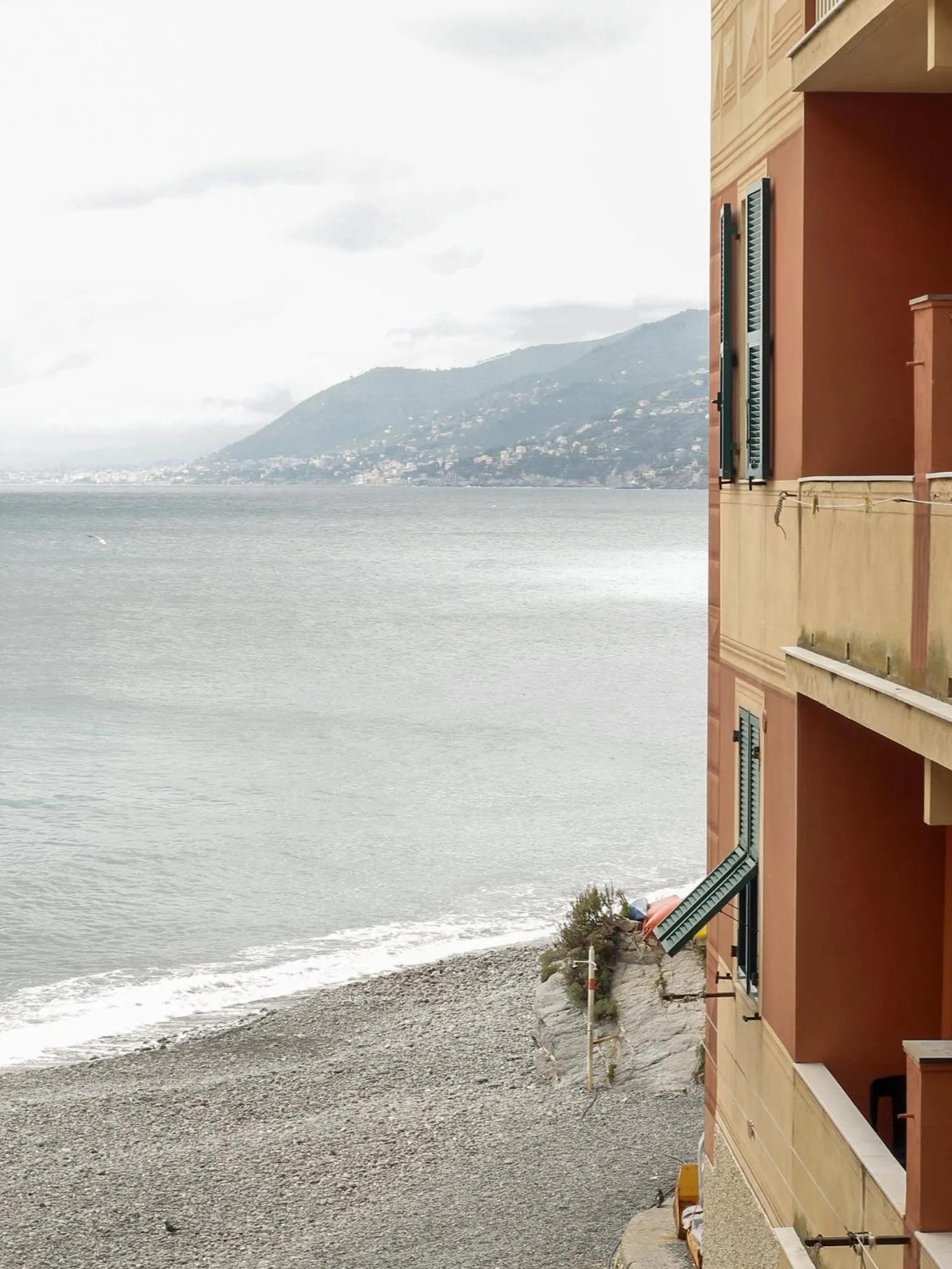 Sea view in La Camogliese Hotel B&B