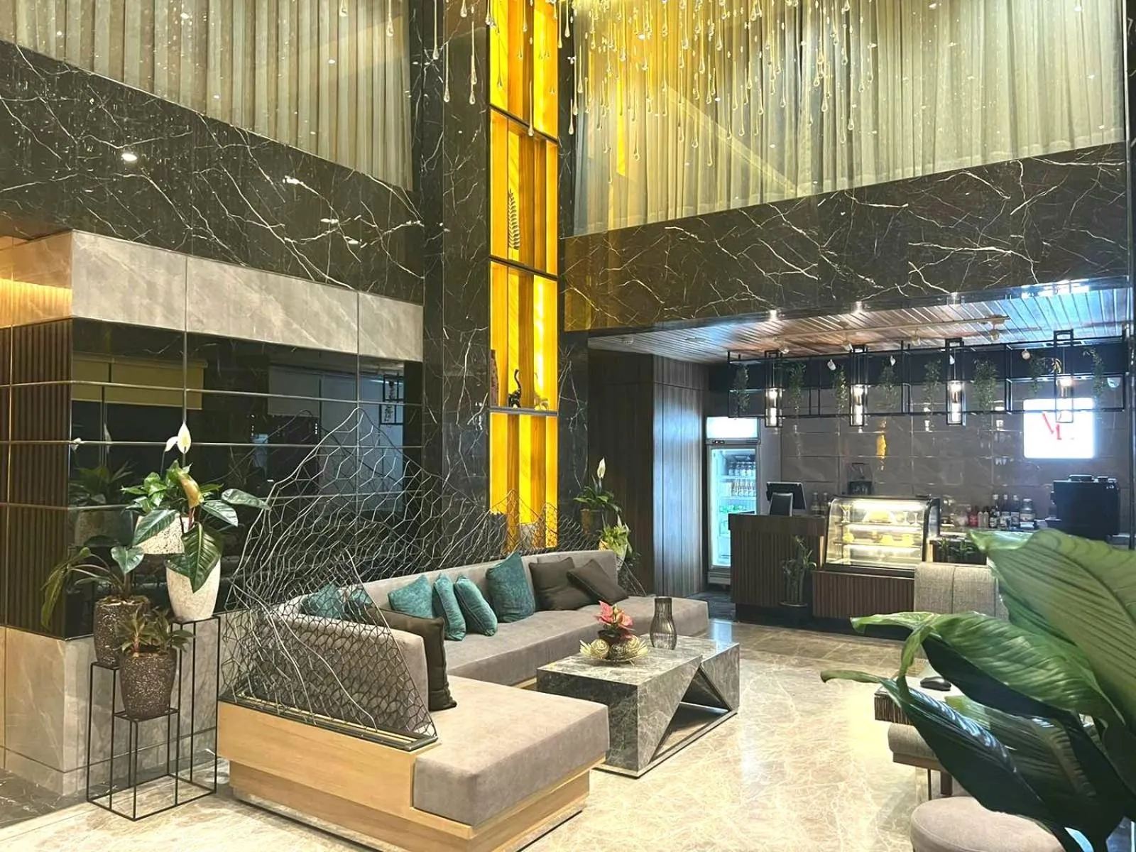 Living room in El Vistra Hotel Angeles